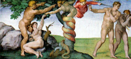 Serpent et Adam & Eve