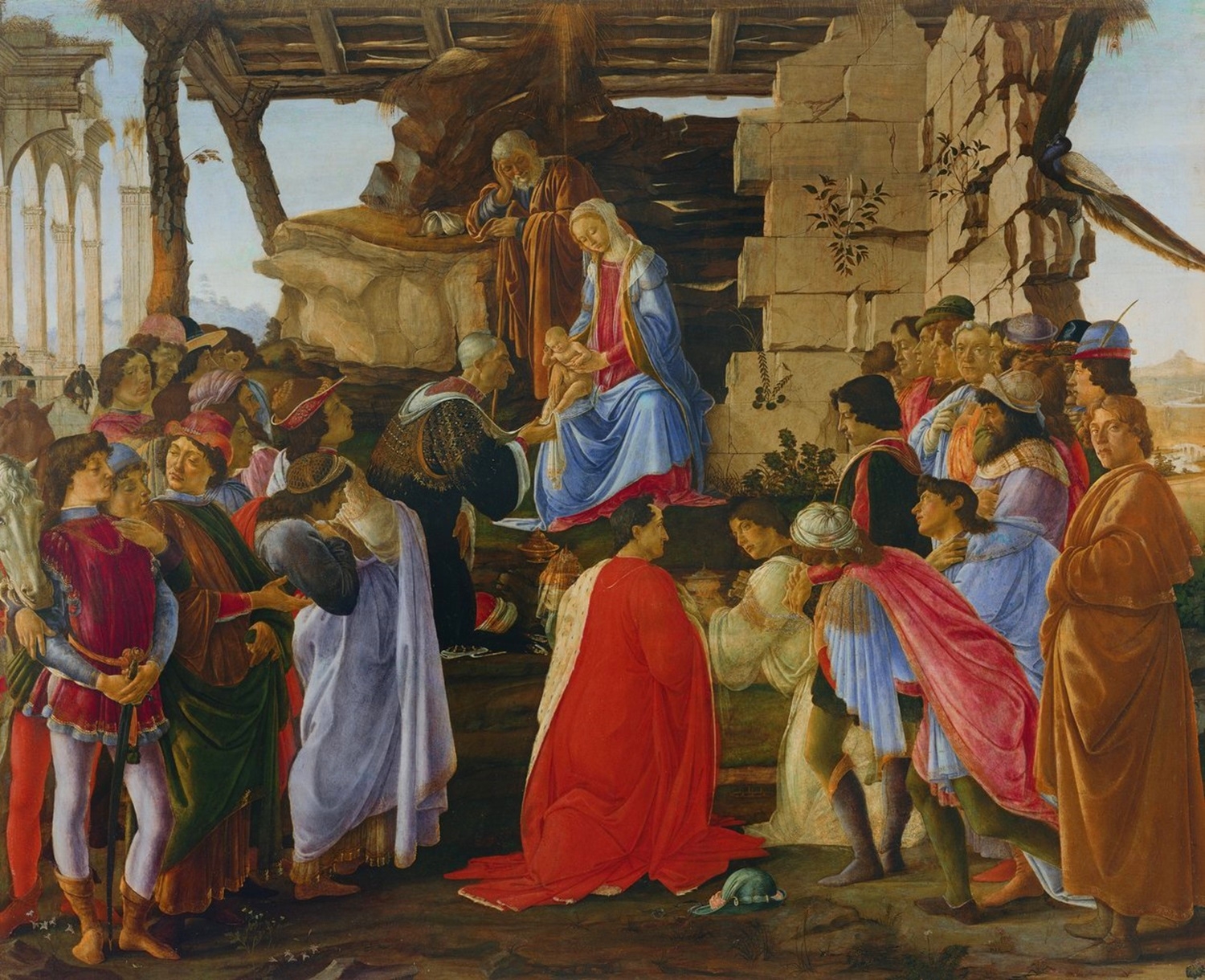 Adoration des Mages - Sandro Botticelli