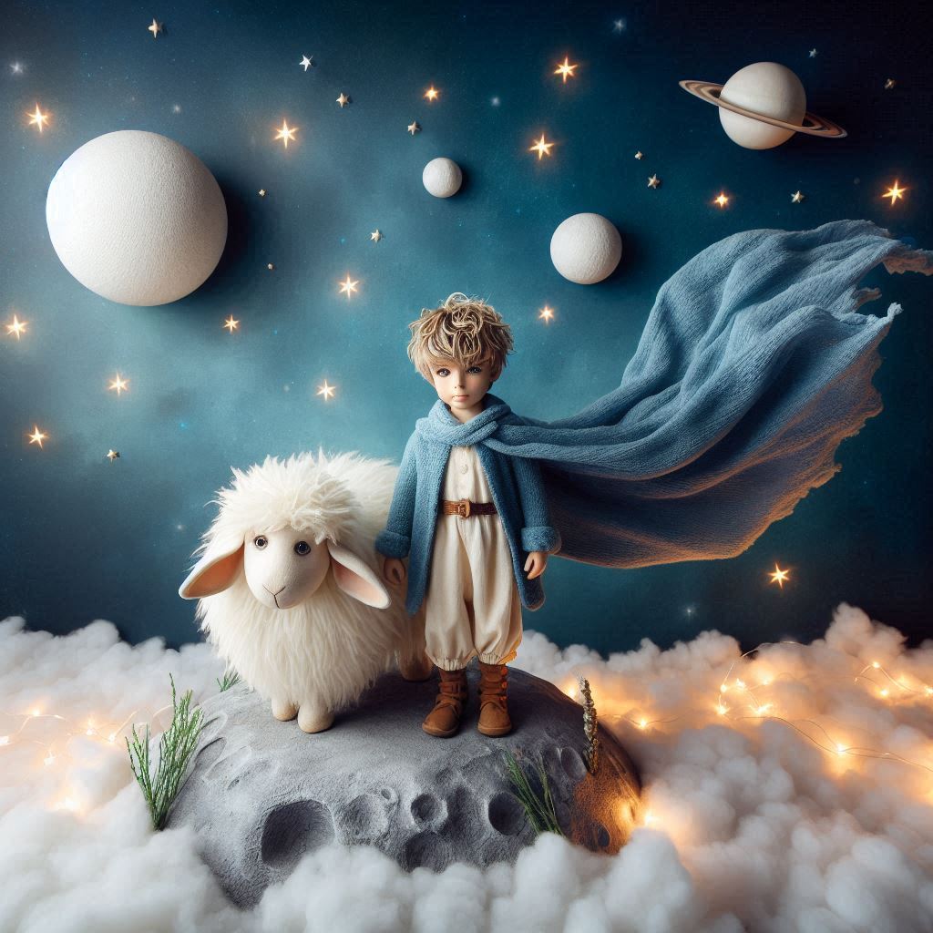 Le Petit Prince, Saint-Exupéry et le mouton