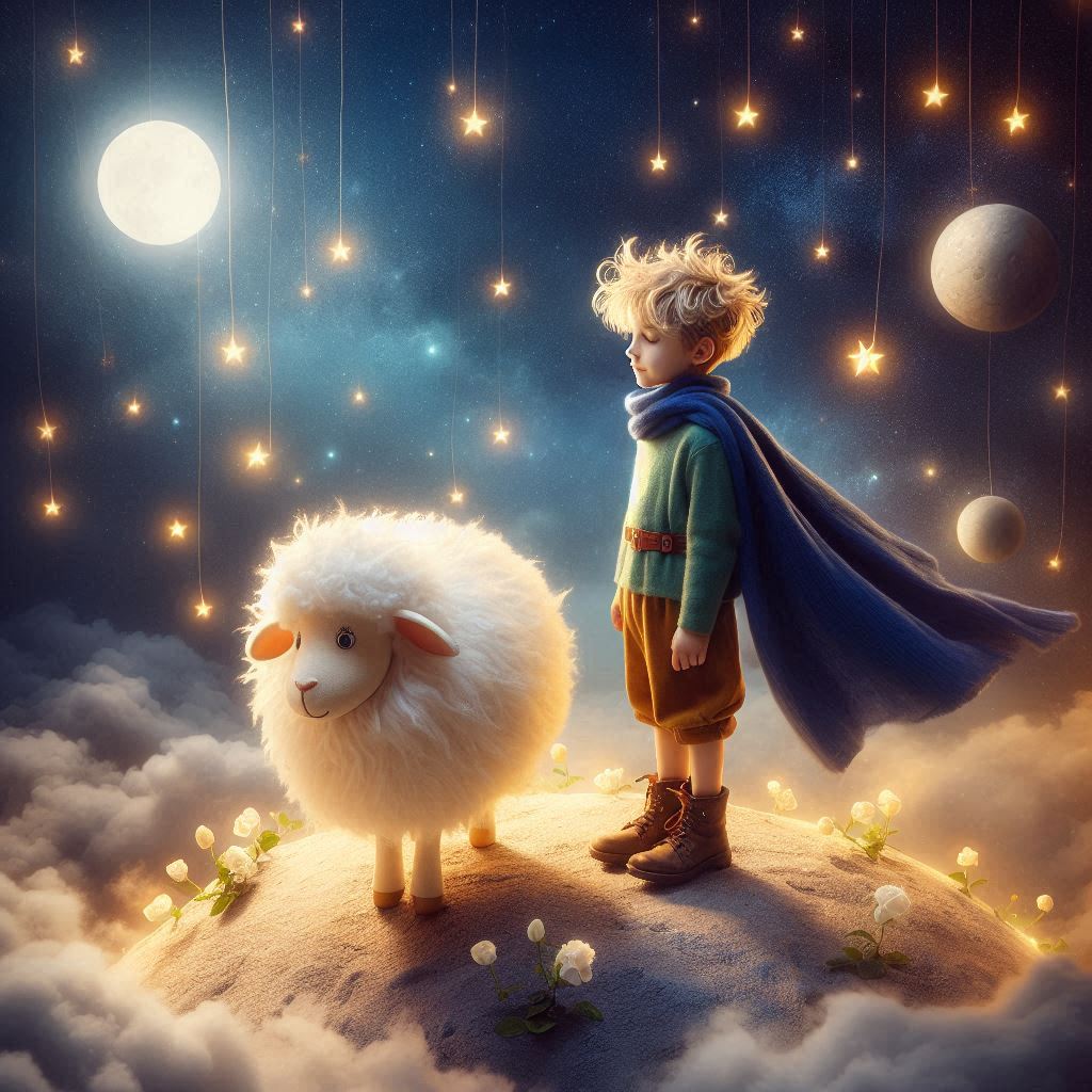 Le Petit Prince, Saint-Exupéry et le mouton