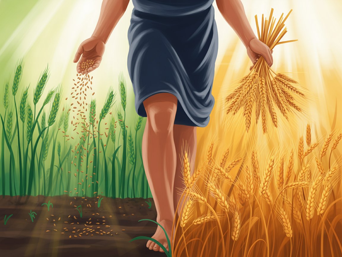 L'être humain récoltera ce qu'il aura semé