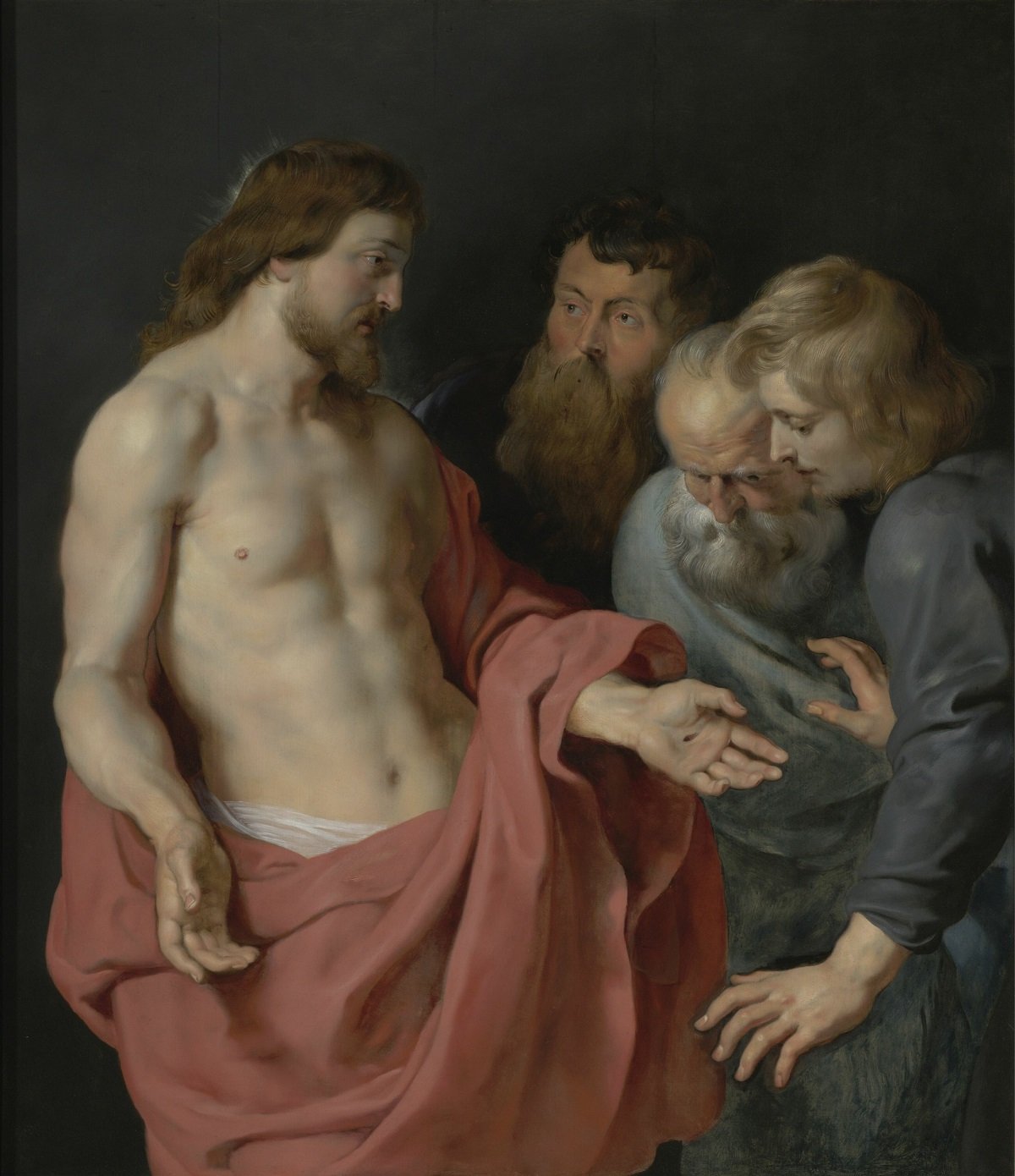 Première Apparition du Christ aux Disciples - Rubens