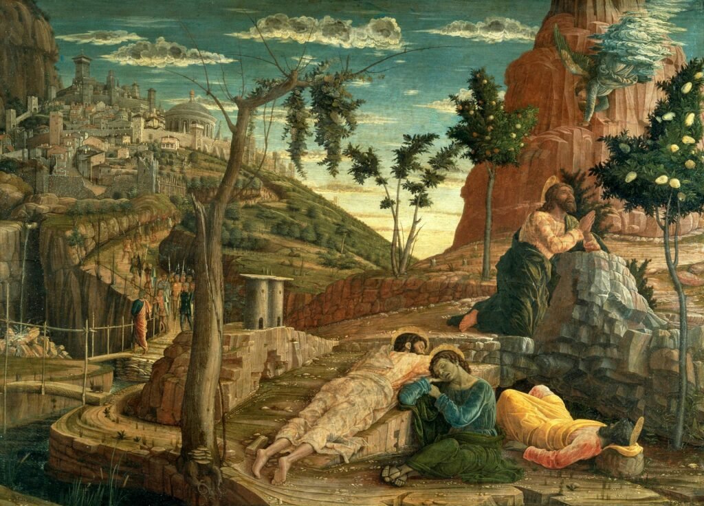Jésus au Jardin des Oliviers - Andrea Montegna