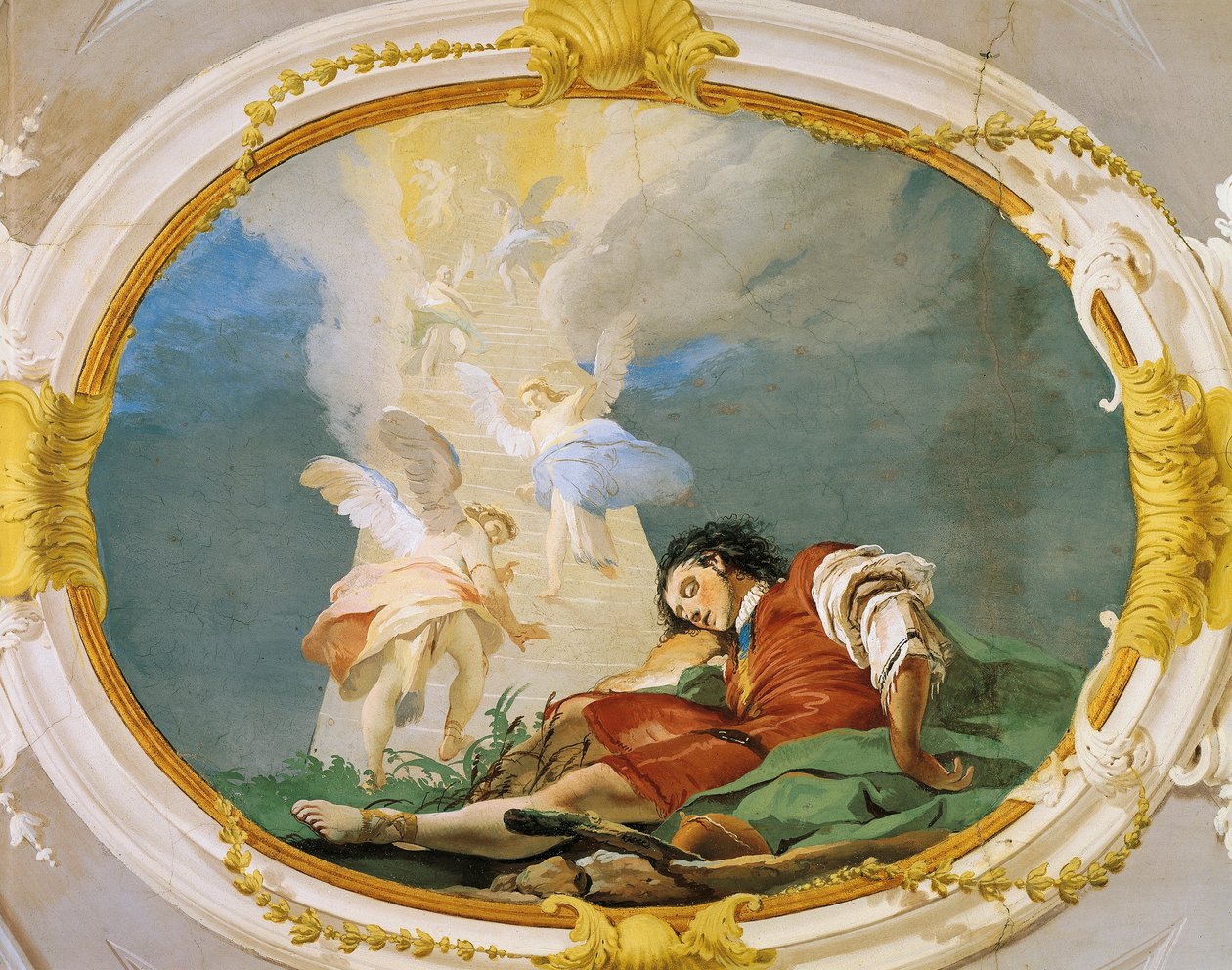 Echelle de Jacob - Jacob rêvant - Giovanni Battista Tiepolo