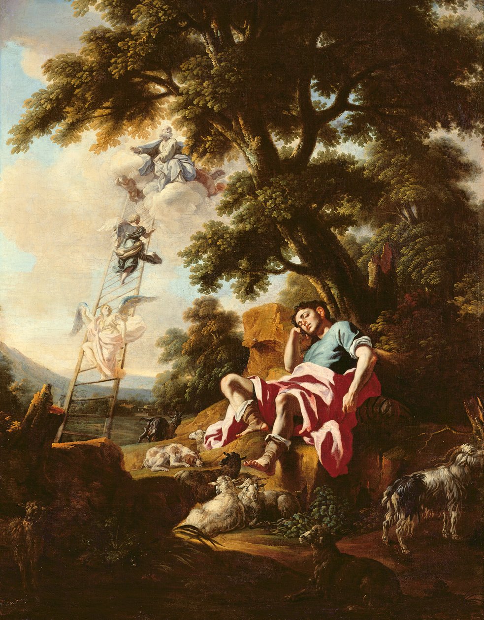 Échelle de Jacob - Rêve de Jacob - Francesco Solimena