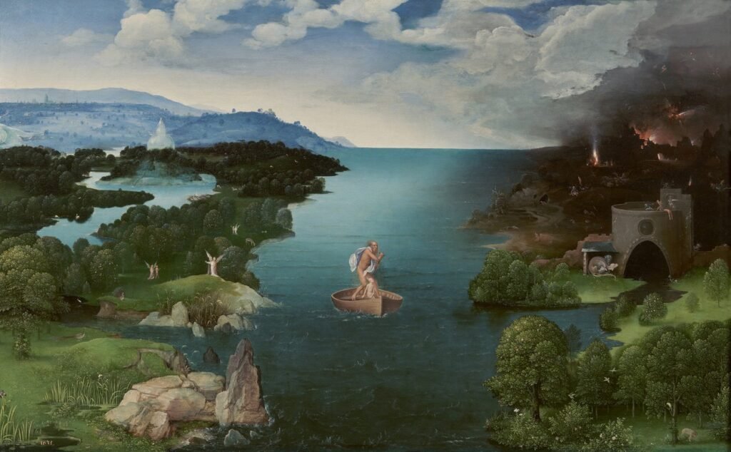 Charon traversant le Styx - Joachim Patinir