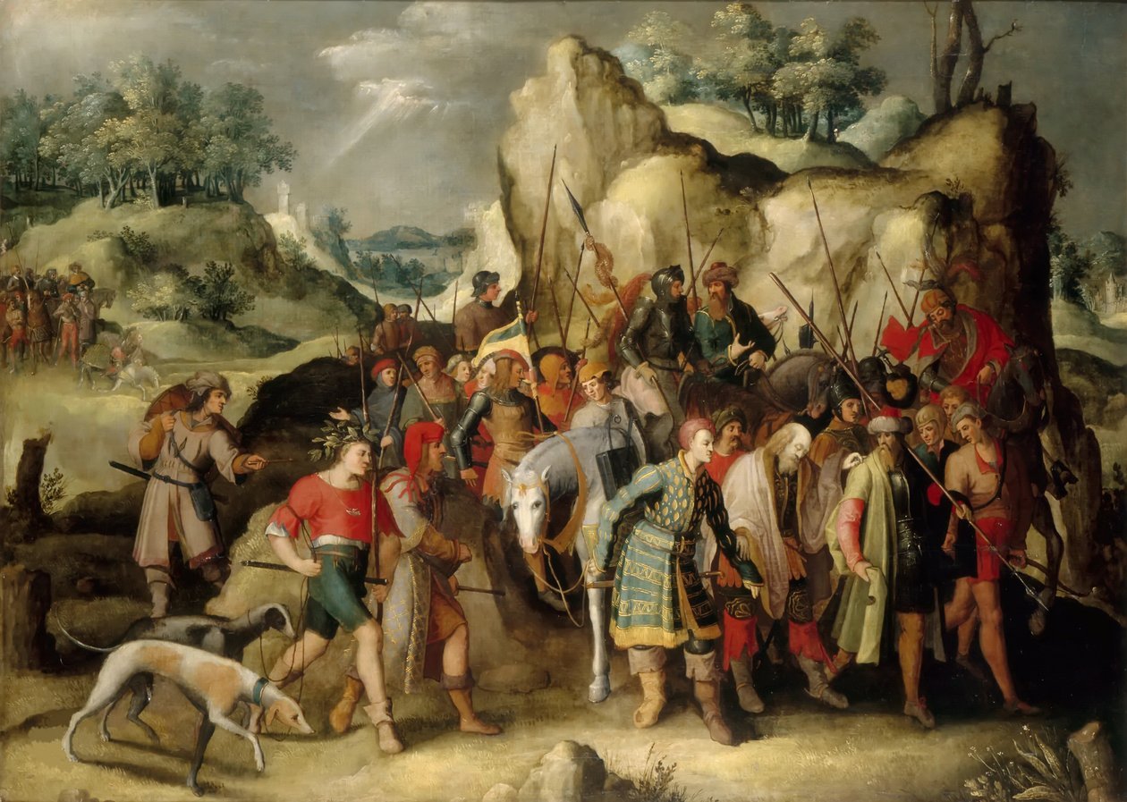 Conversion de Paul sur le chemin de Damas - Pierre Brueghel le jeune
