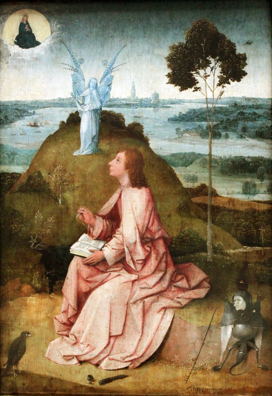 Jean à Patmos - Hieronymus Bosch