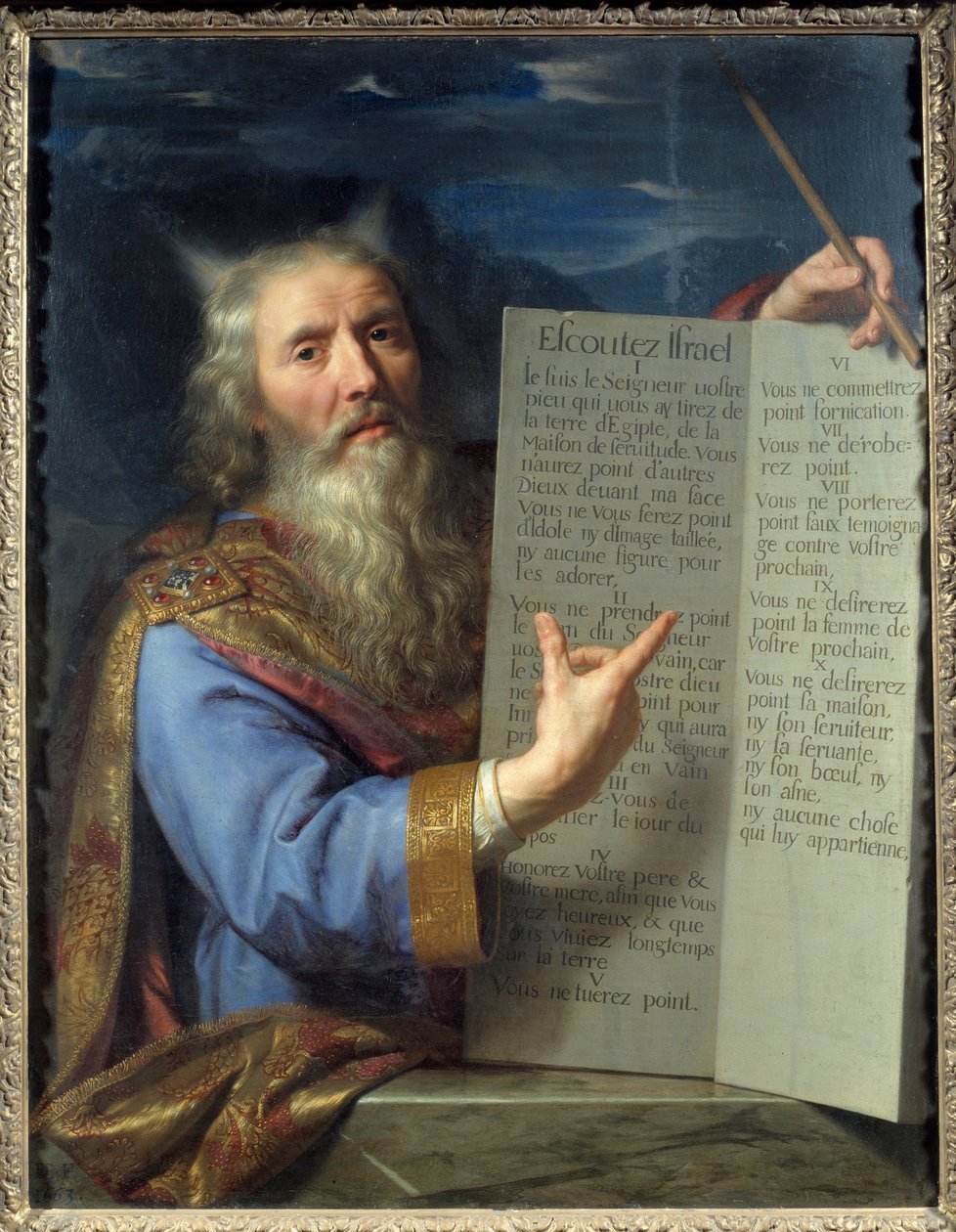 Moïse et les Tables de la Loi - Philippe de Champaigne