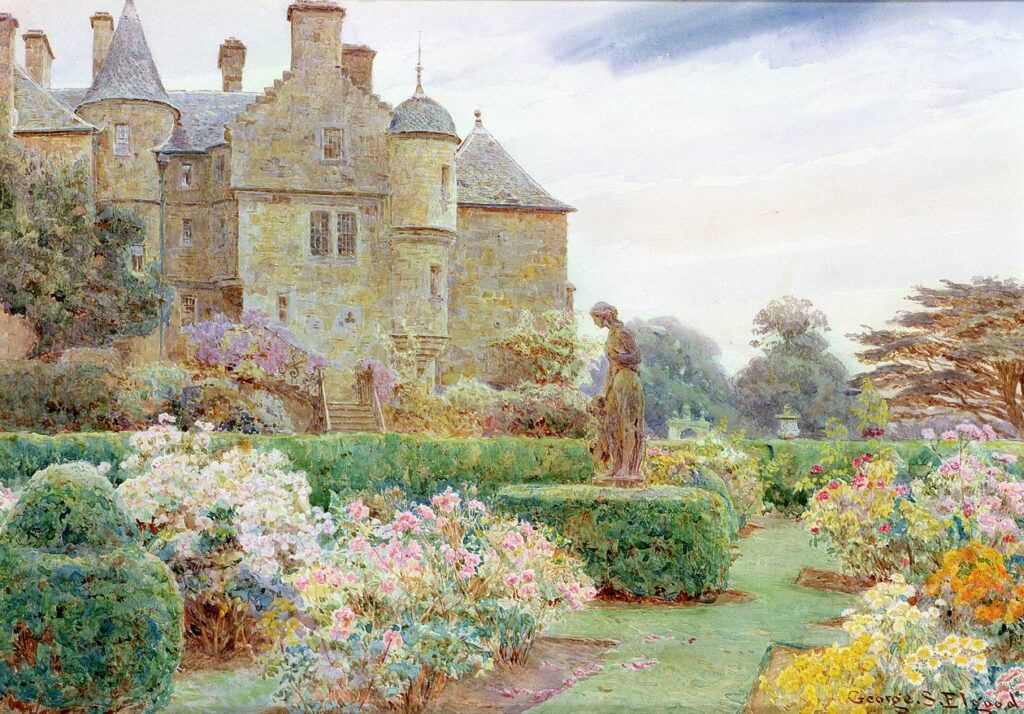 Le Jardin de Roses - George Samuel Elgood