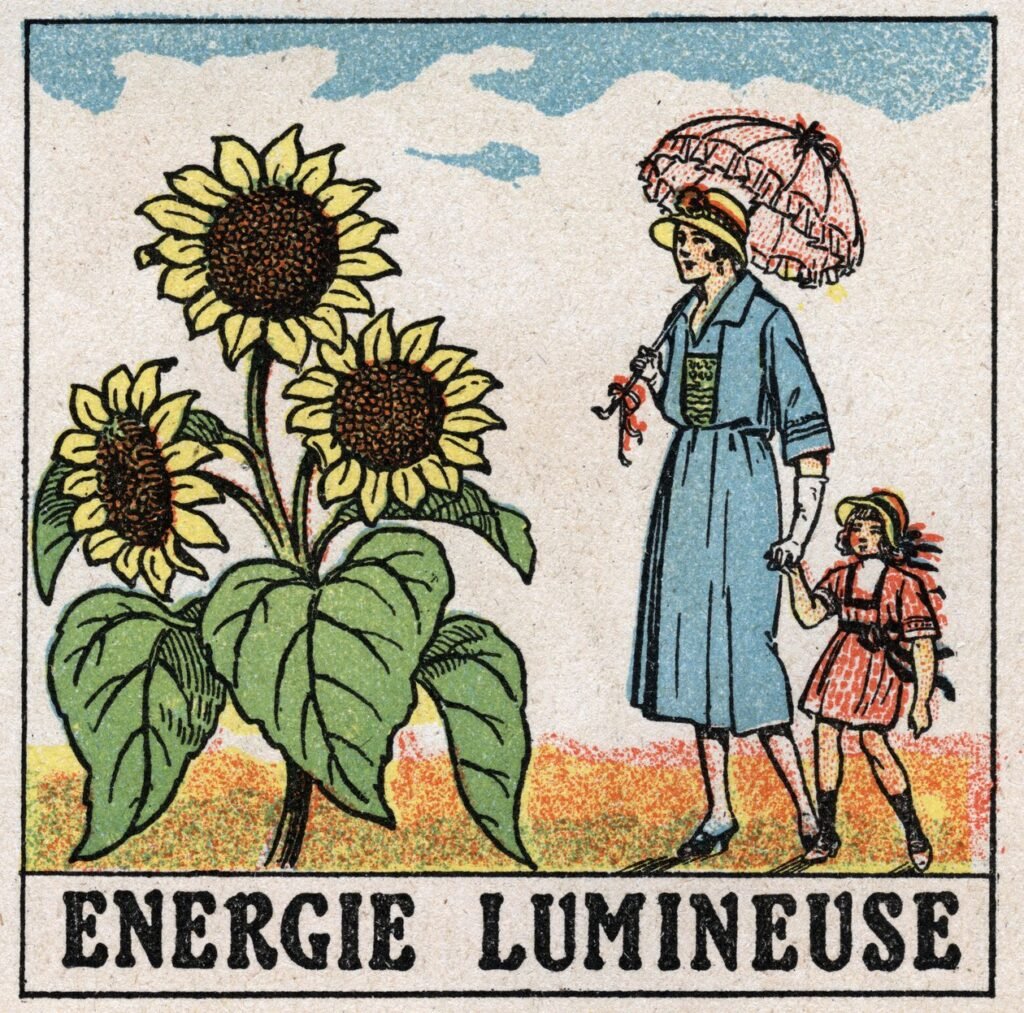 Le tournesol est influencé par le Soleil