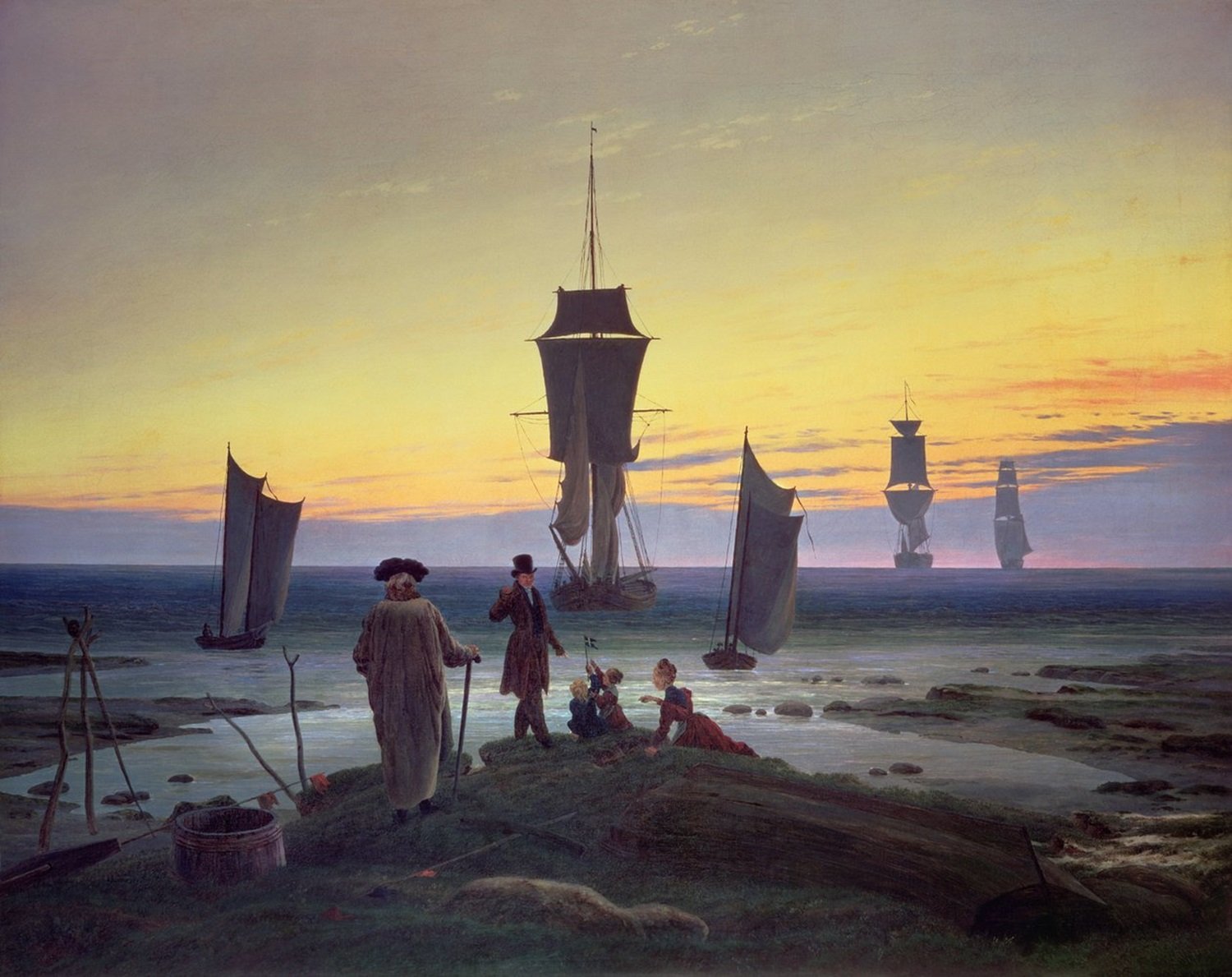 Les étapes de la vie - Caspar David Friedrich