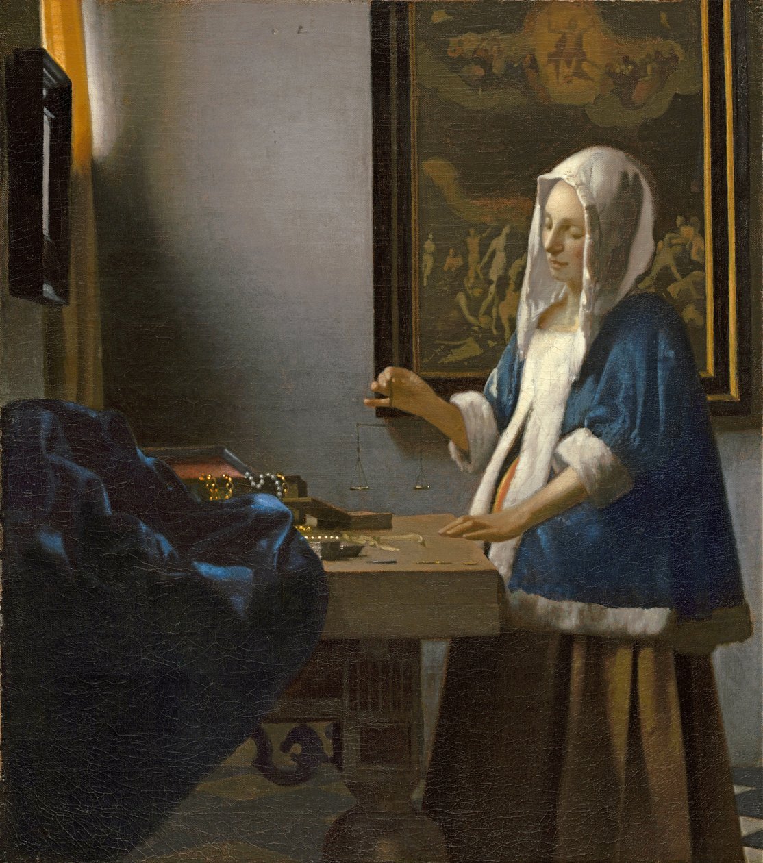 Balance - Femme tenant une balance - Jan Vermeer van Delft