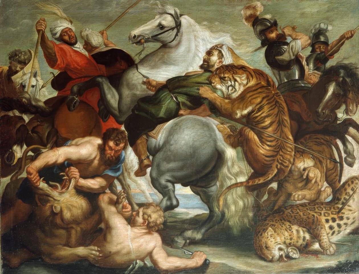 Chasse au tigre - Peter Paul Rubens