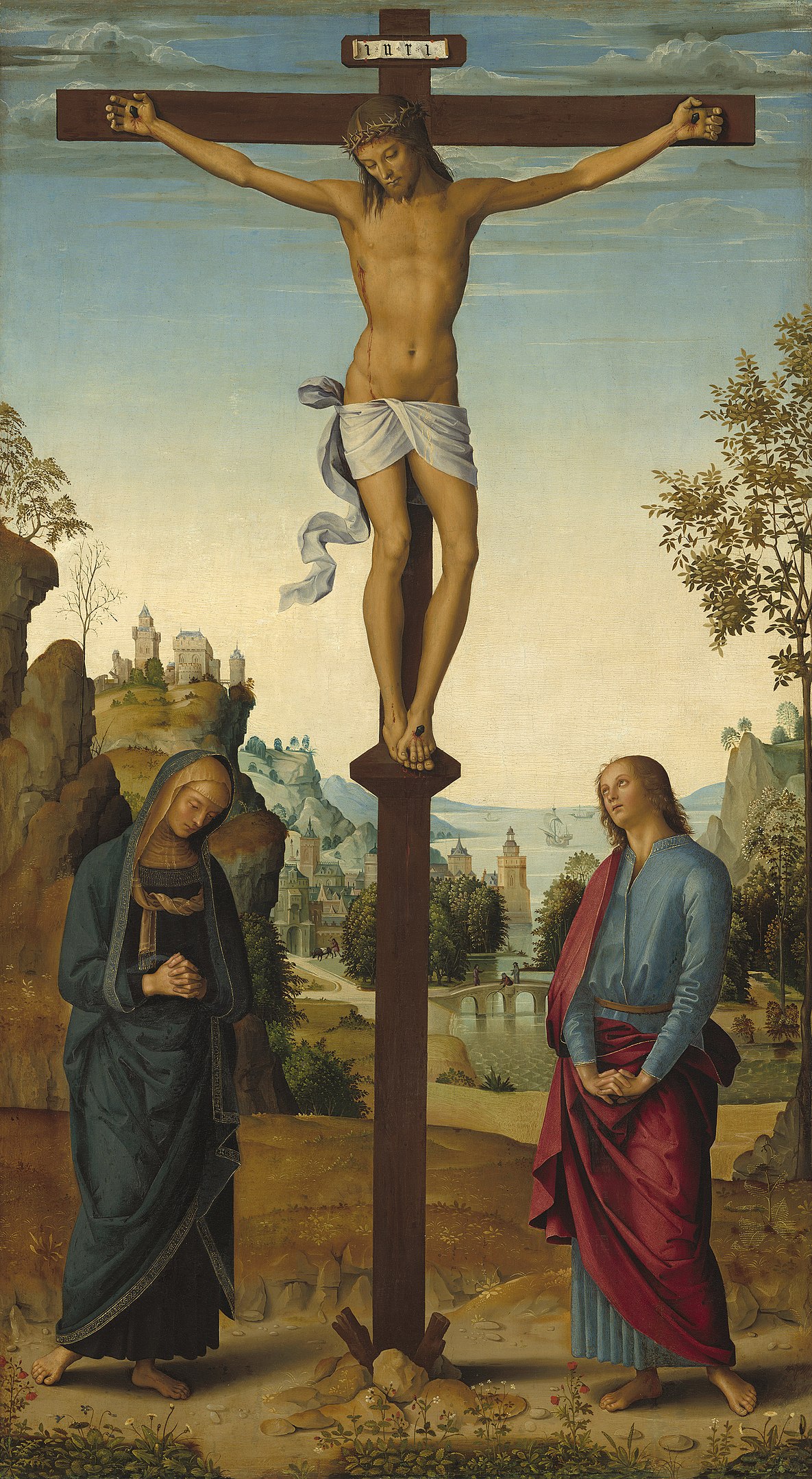 Crucifixion de Jésus - Le Pérugin