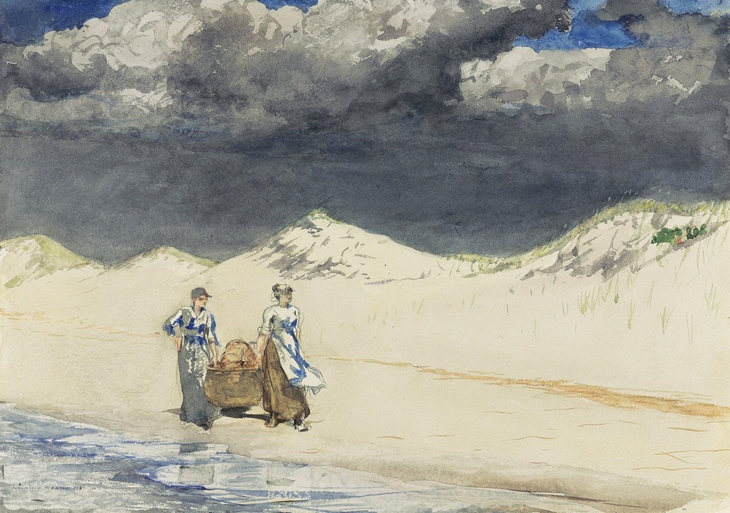 Sable et Ciel - Winslow Homer