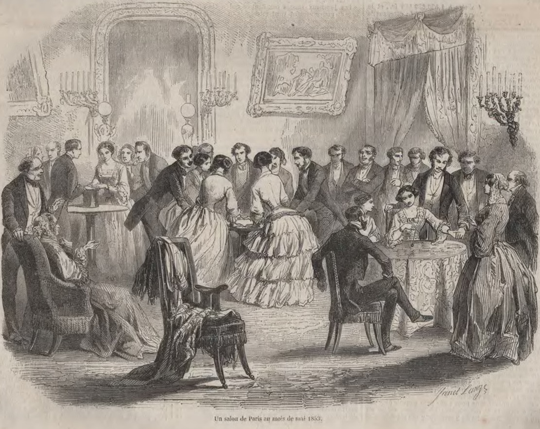 Tables Tournantes - L'Illustration, Paris, 1853