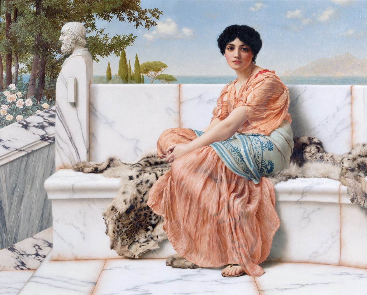 Beauté - Rêverie - John William Godward