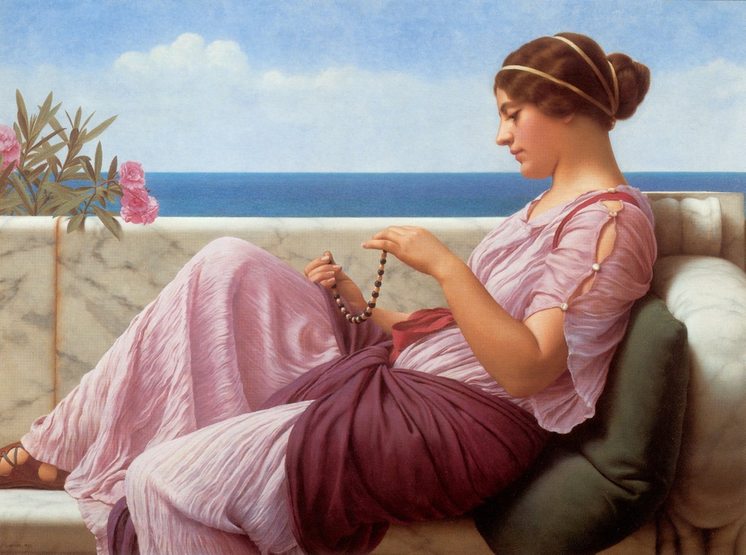 Beauté - Un souvenir - John William Godward