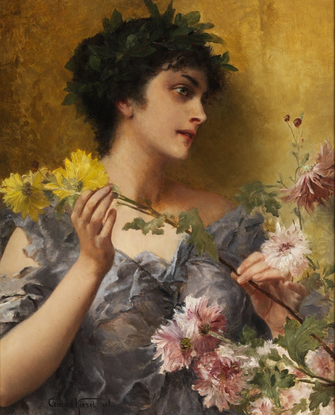 Hommage aux fleurs - Conrad Kiesel