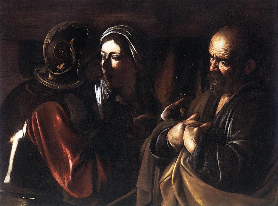 Le reniement de Pierre - Caravaggio