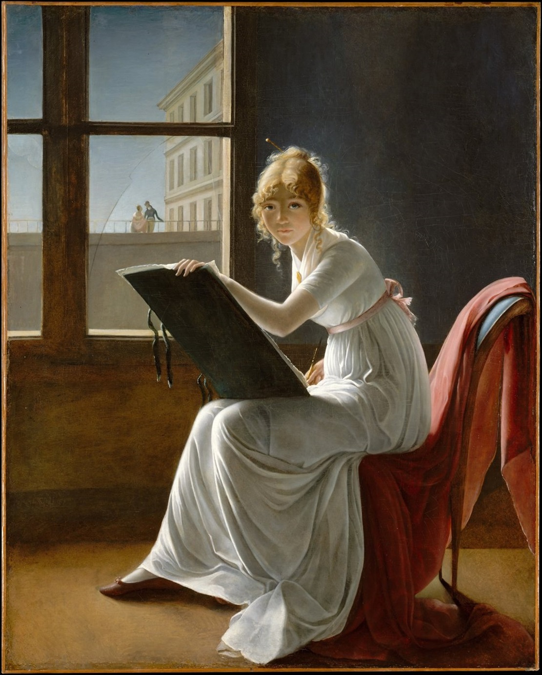 Portrait d'une jeune fille - Marie Denise Villers