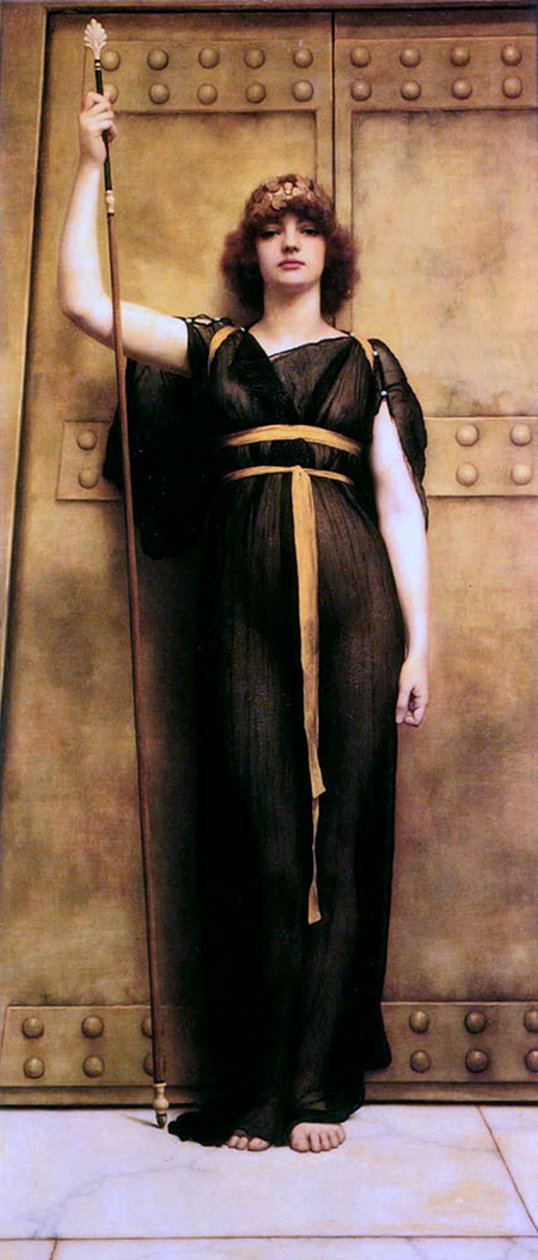 Prêtresse - John William Godward