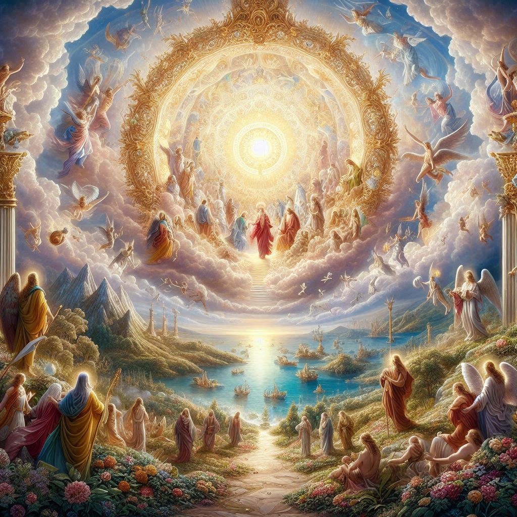 Image du Paradis spirituel appartenant au Royaume de Dieu