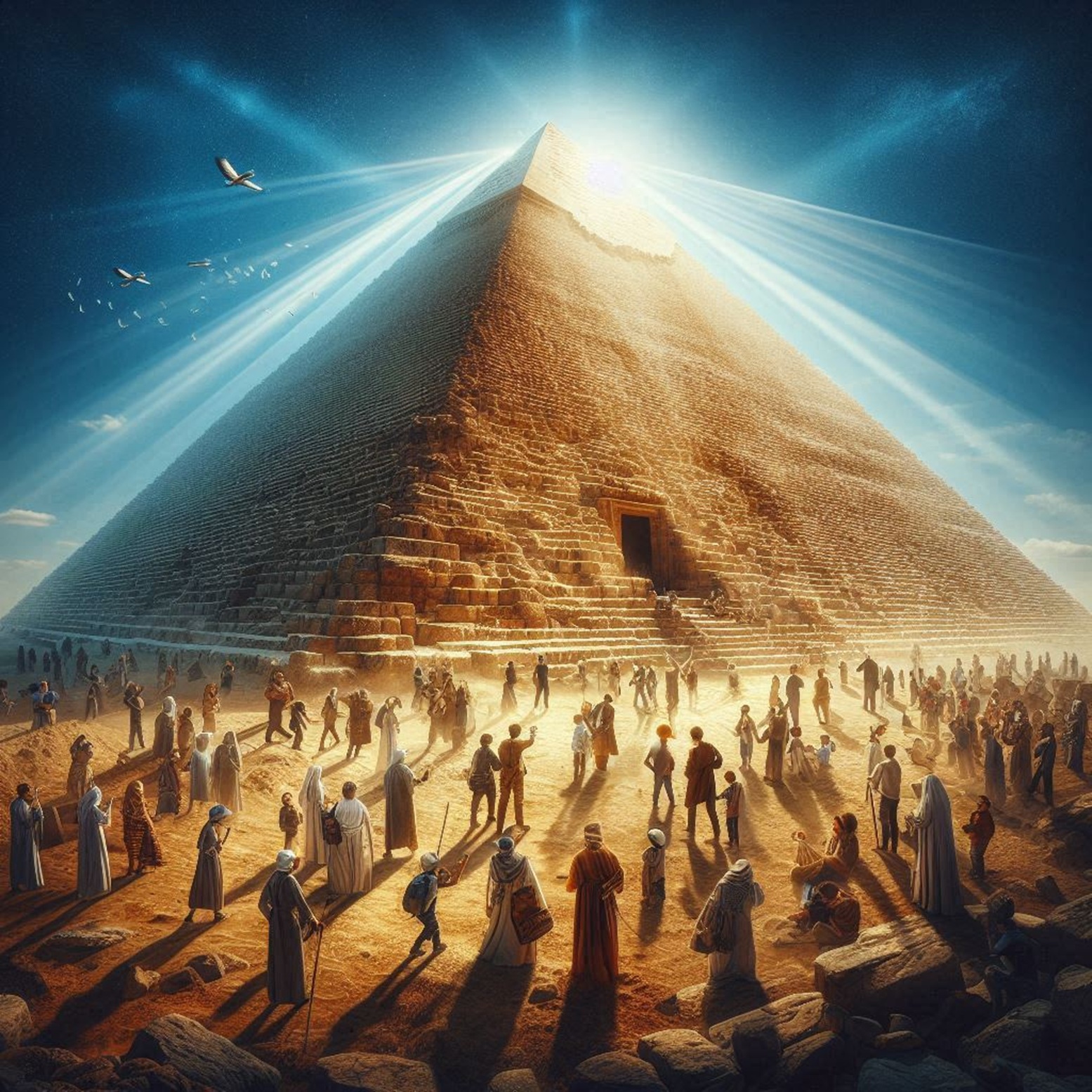 La Grande Pyramide révèle son Secret