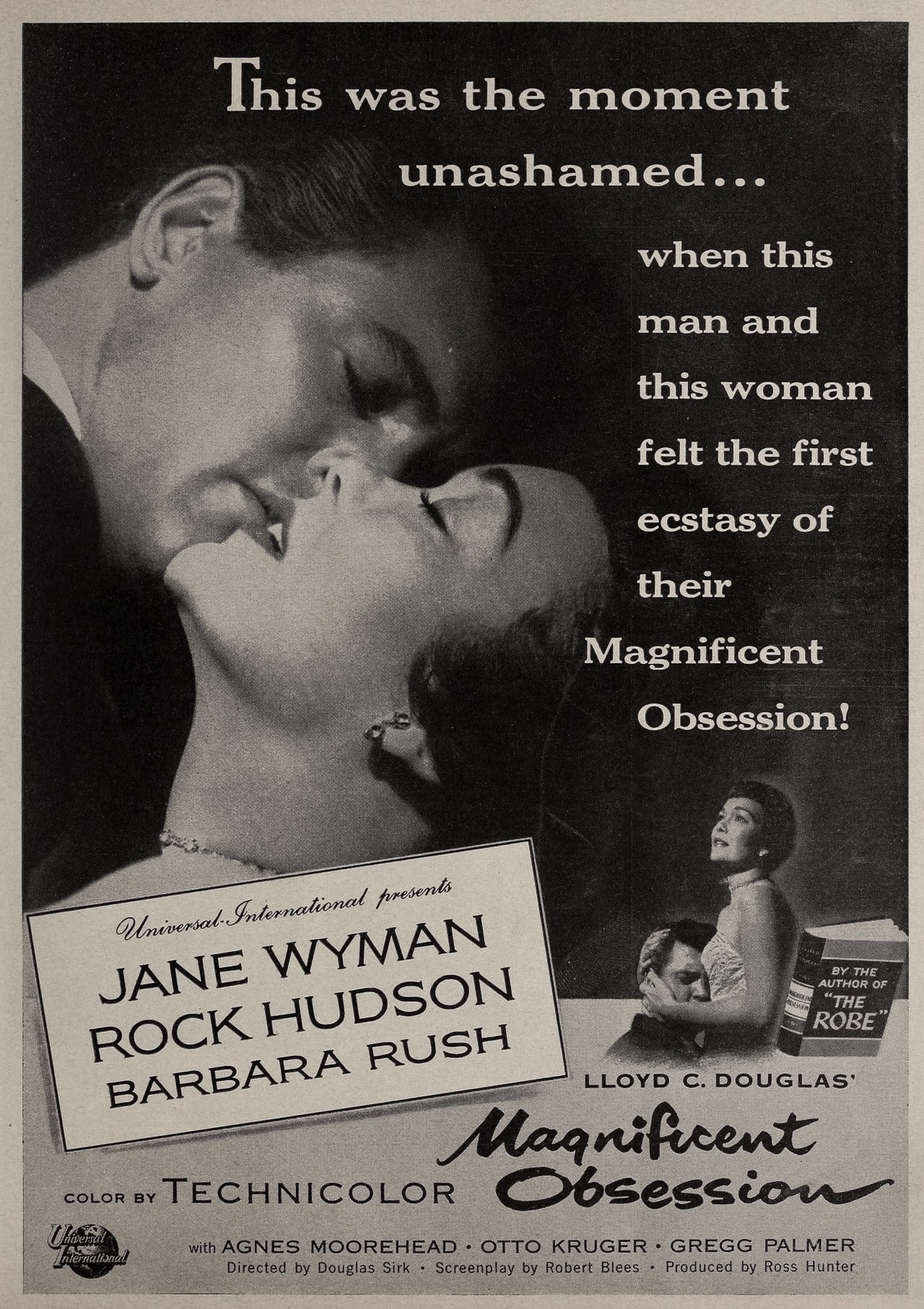 Le Secret merveilleux - Jane Wyman et Rock Hudson in 'Magificent_Obsession' - 1954