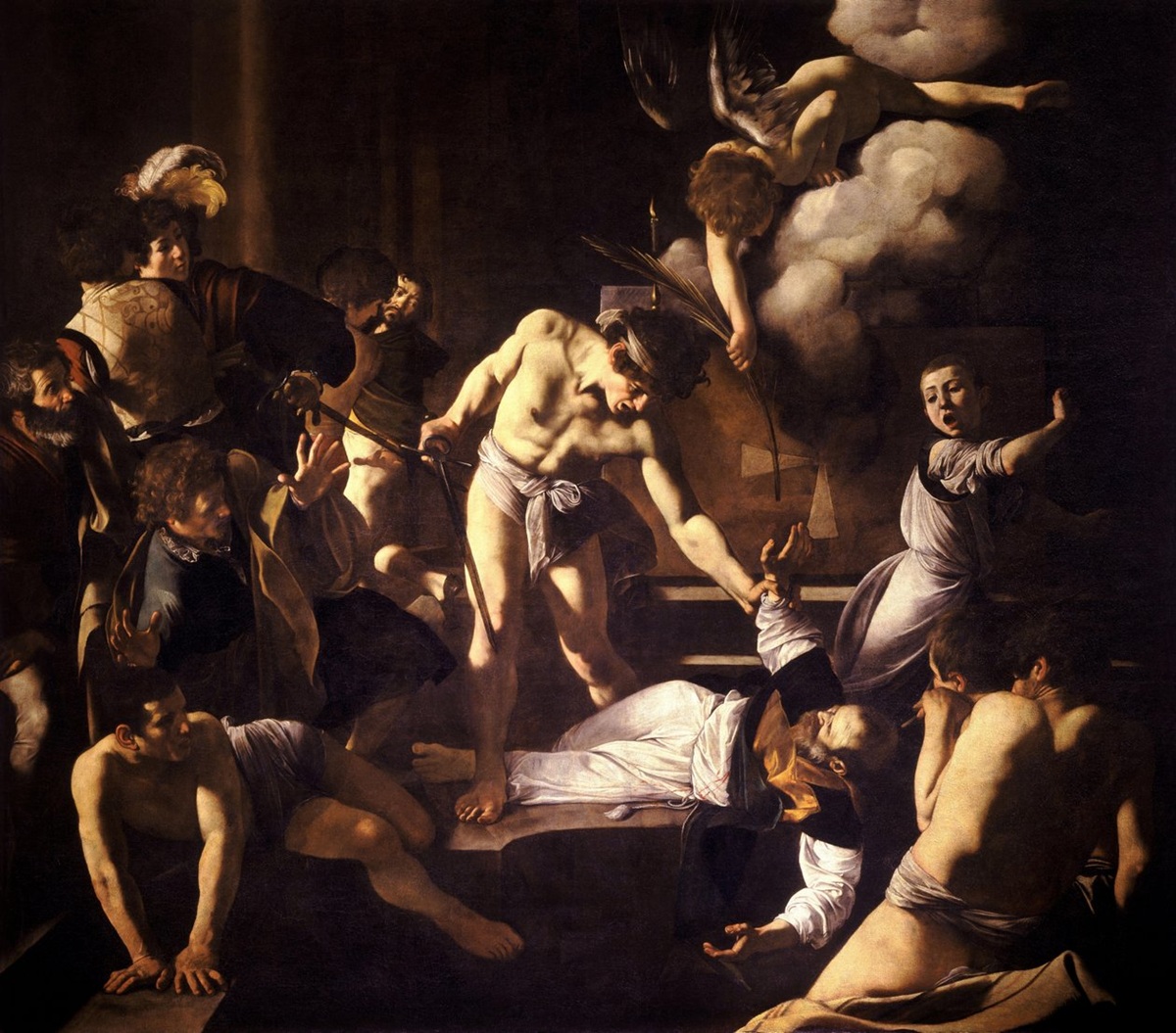 Martyre de St Matthieu - Michelangelo Merisi Caravaggio