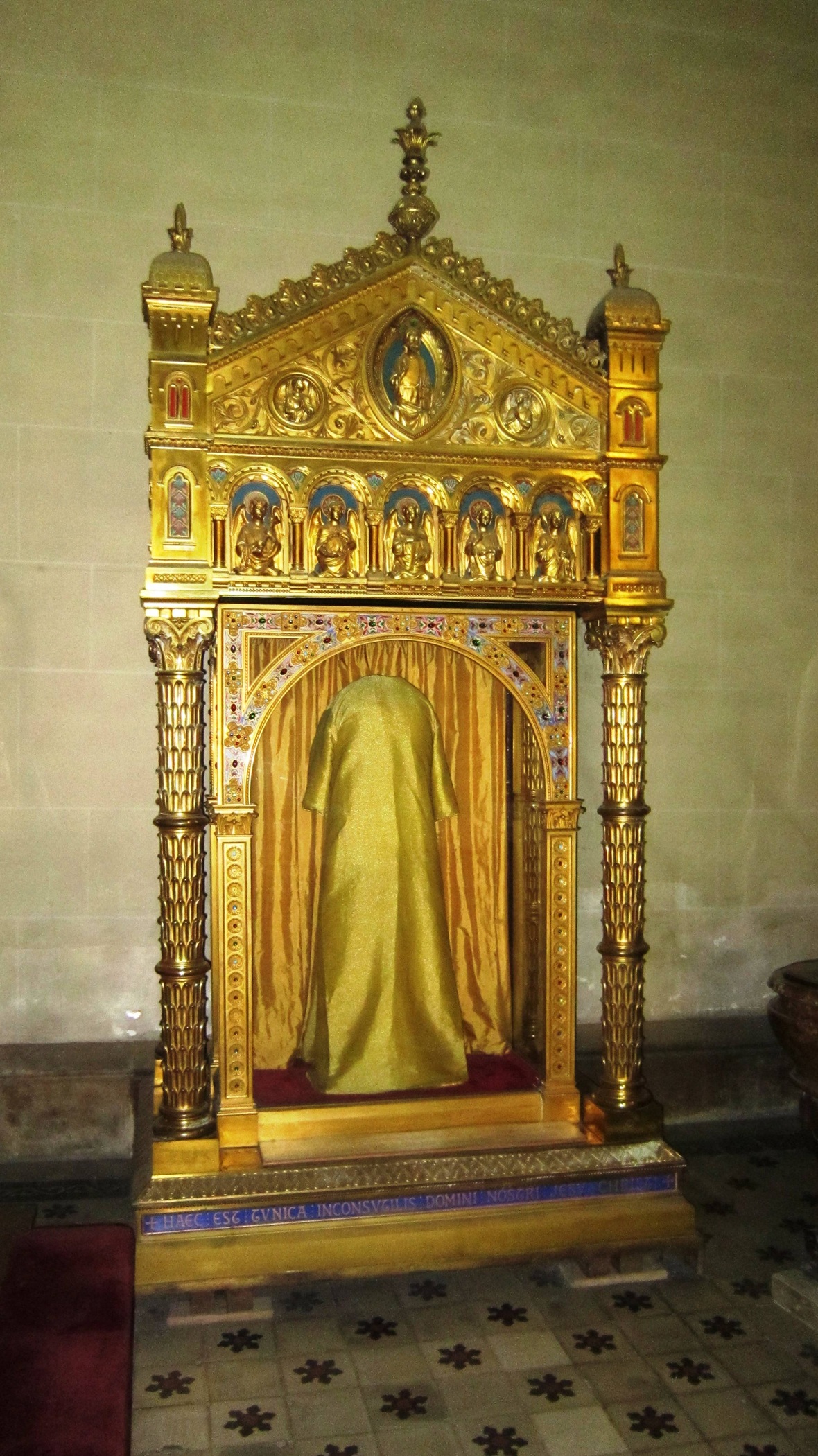 Sainte Tunique d'Argenteuil - Reliquaire d'ostension