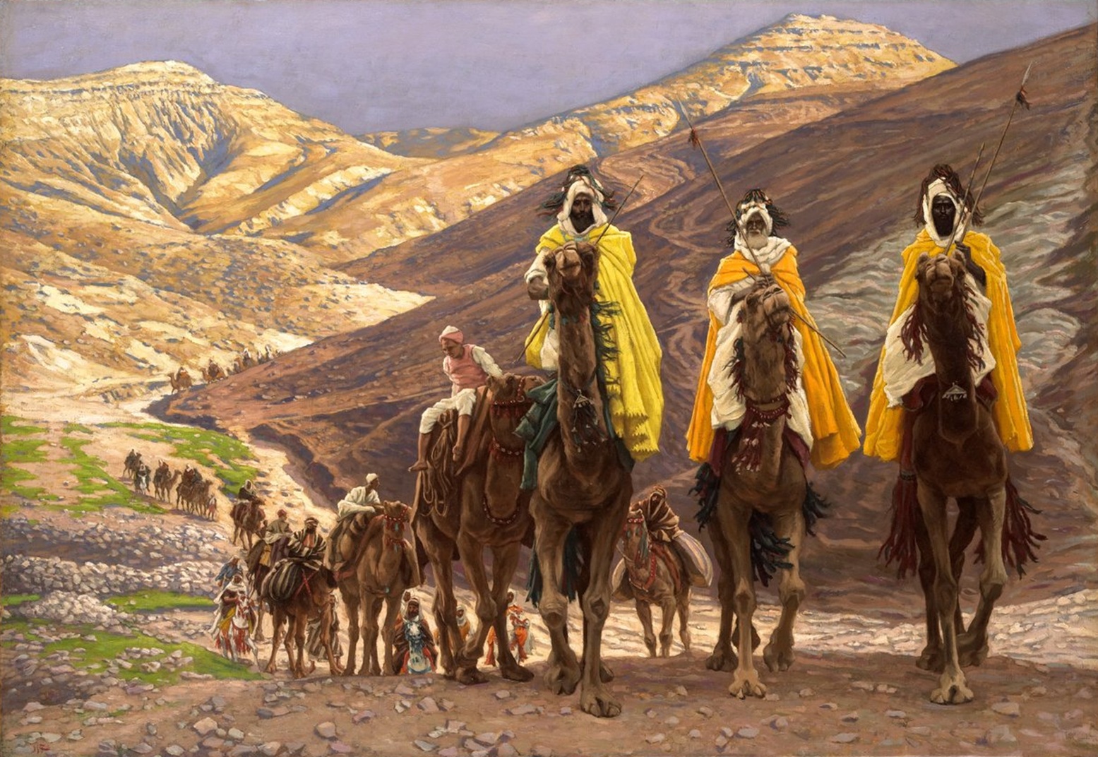 Voyage des Mages - James Jacques Joseph Tissot