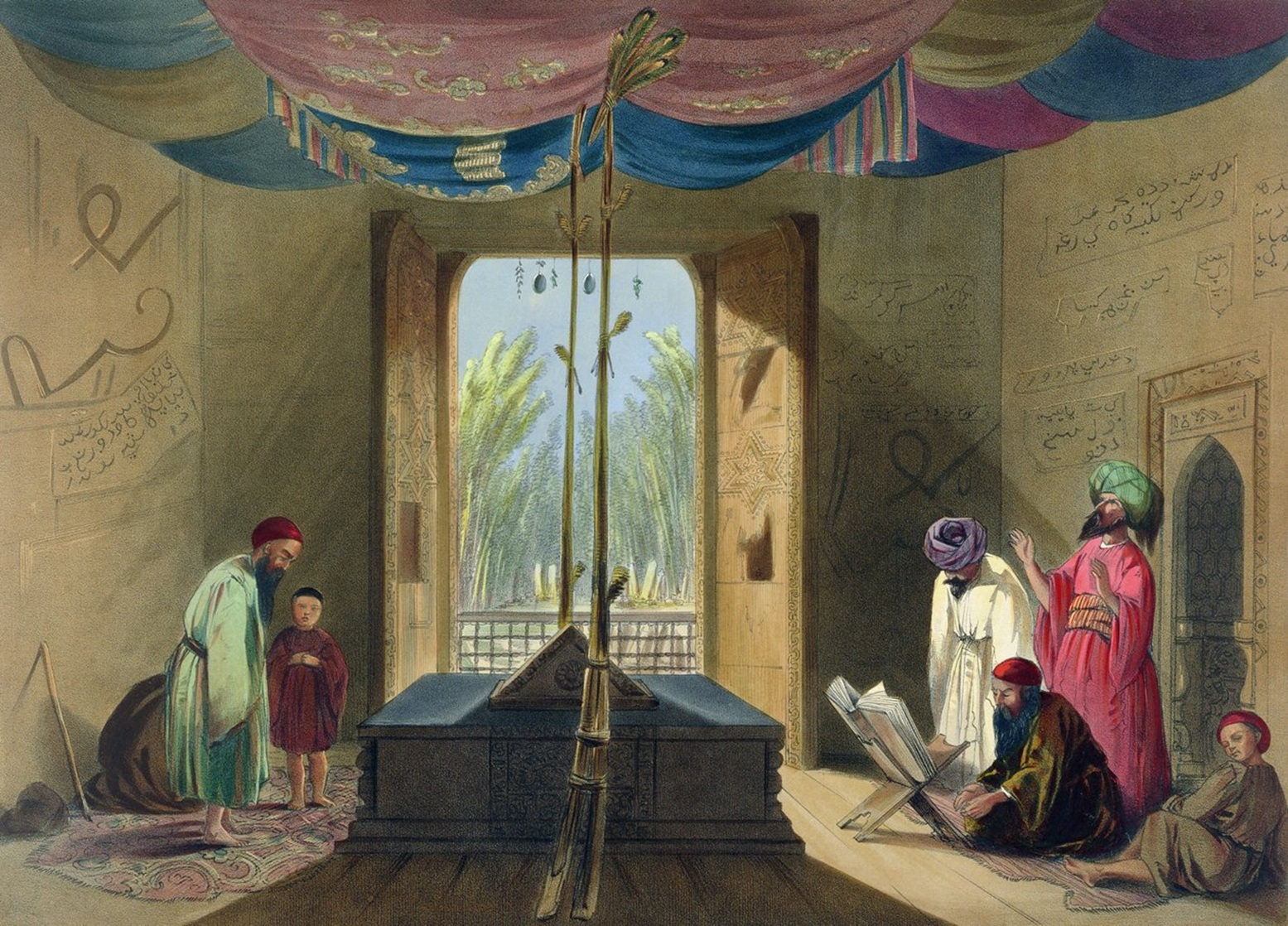 Costumes d'Afghanistan - James Rattray