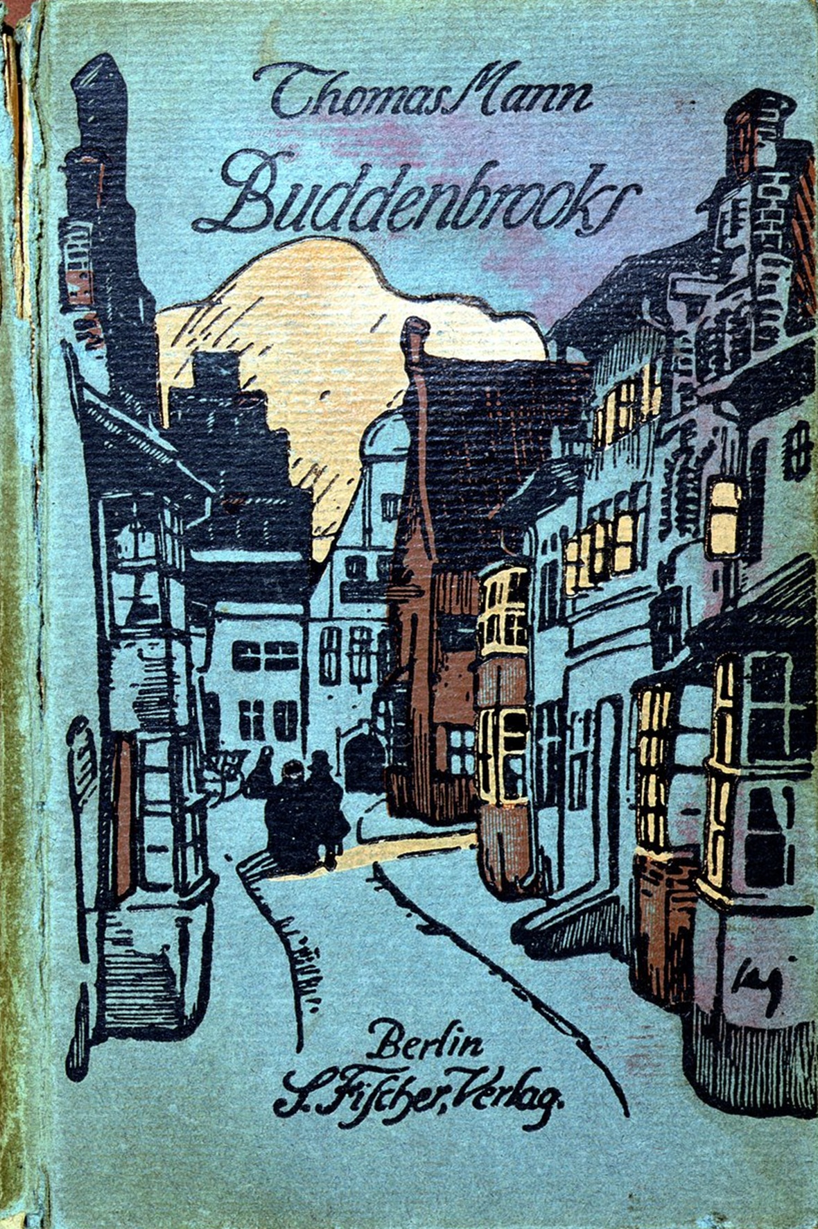 Couverture du livre Buddenbrooks de Thomas Mann - École allemande