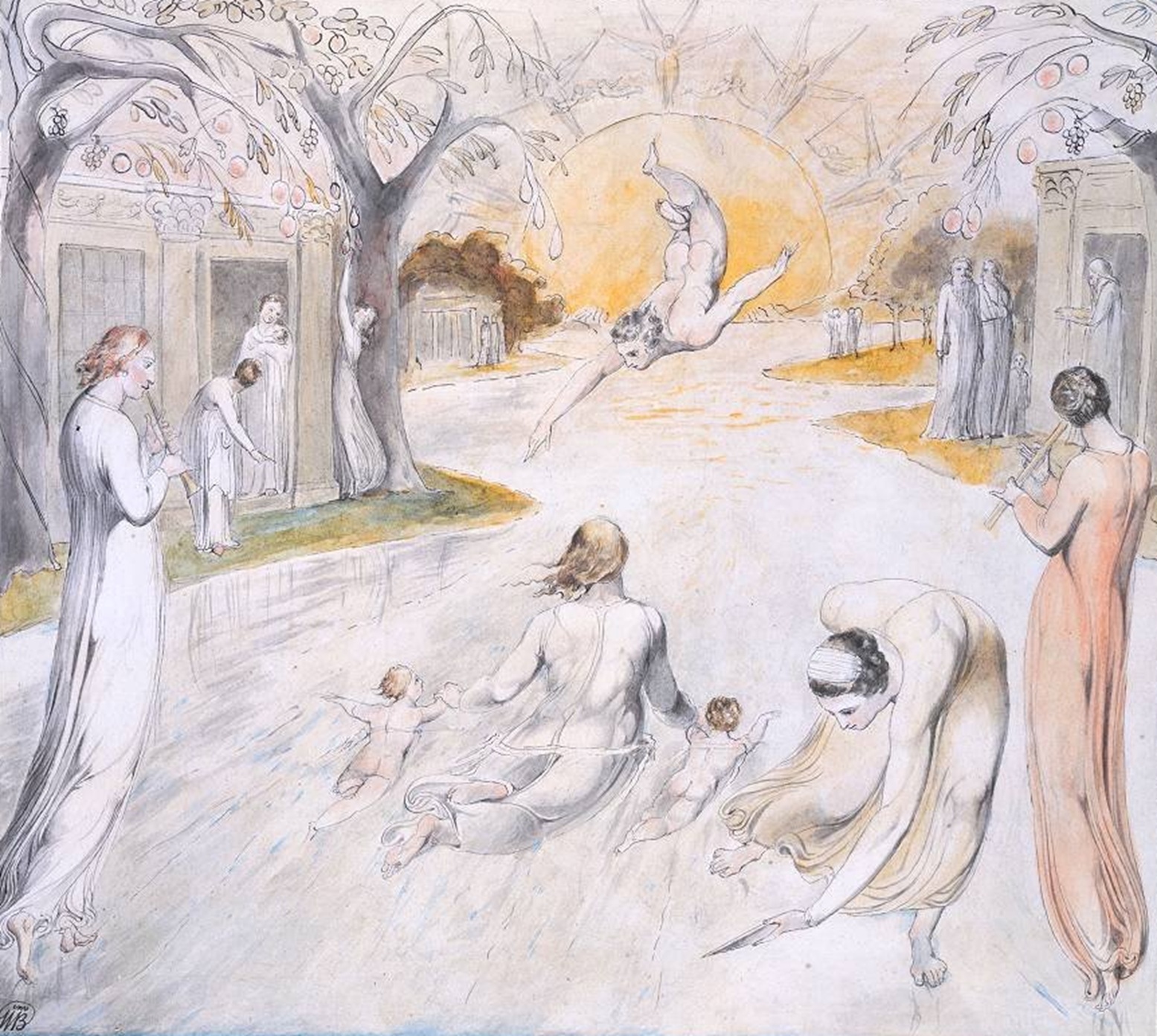 Le fleuve de la vie - William Blake