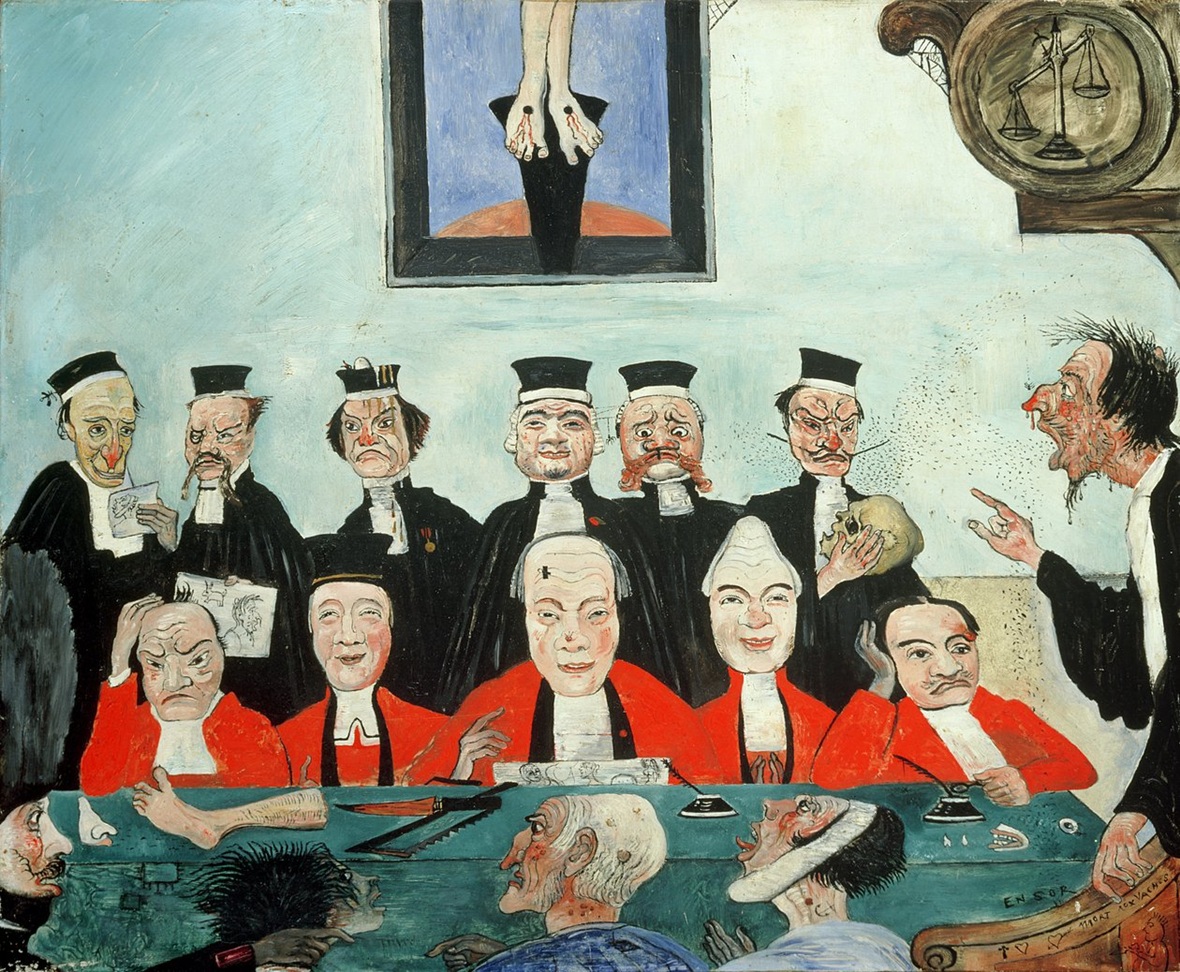 Les bons juges - James Ensor