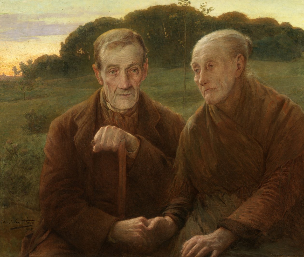 Sens de la vie - Le coucher de la vie - Edmond Theodor van Hove