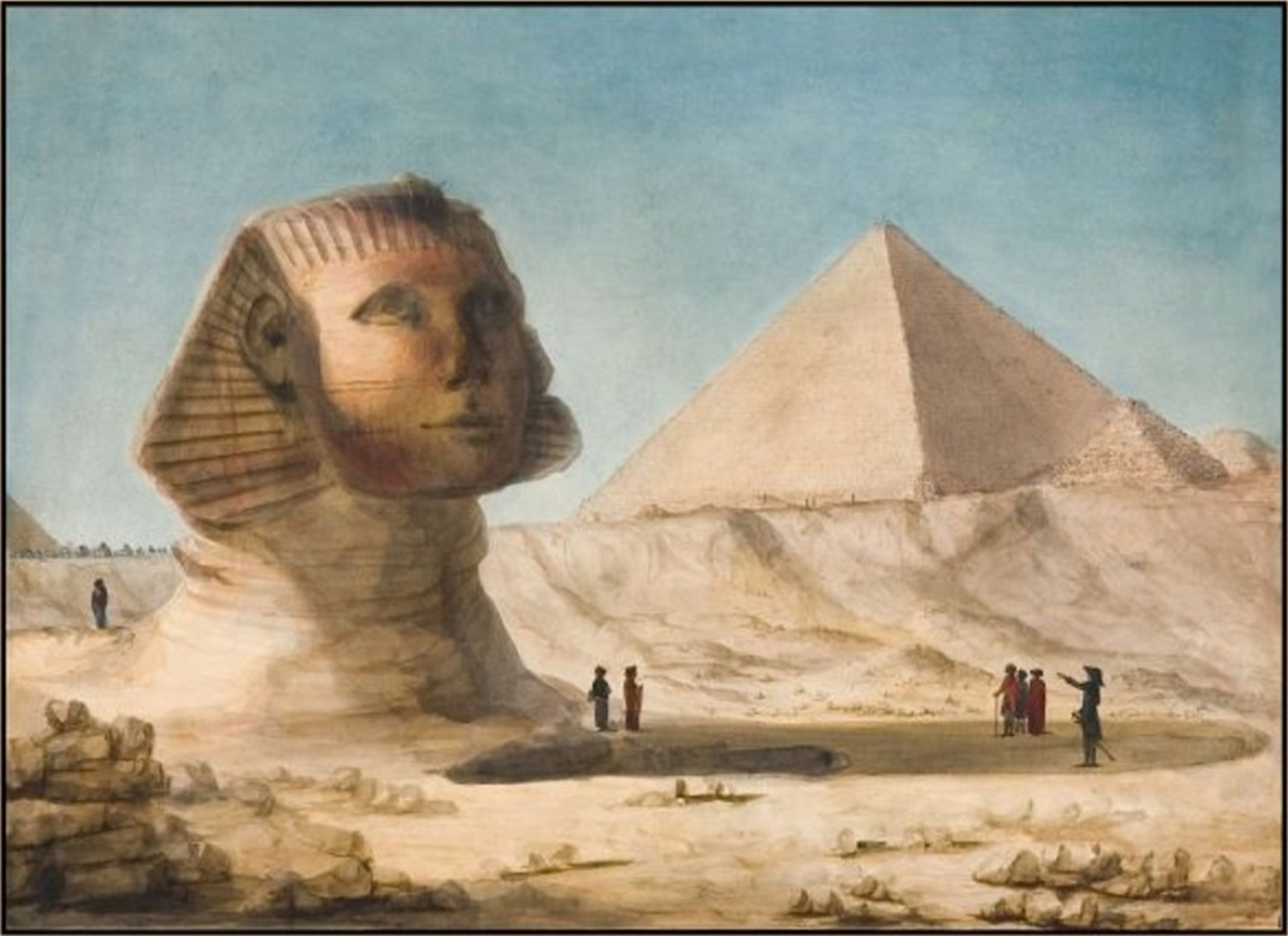 La Pyramide et le Sphinx
