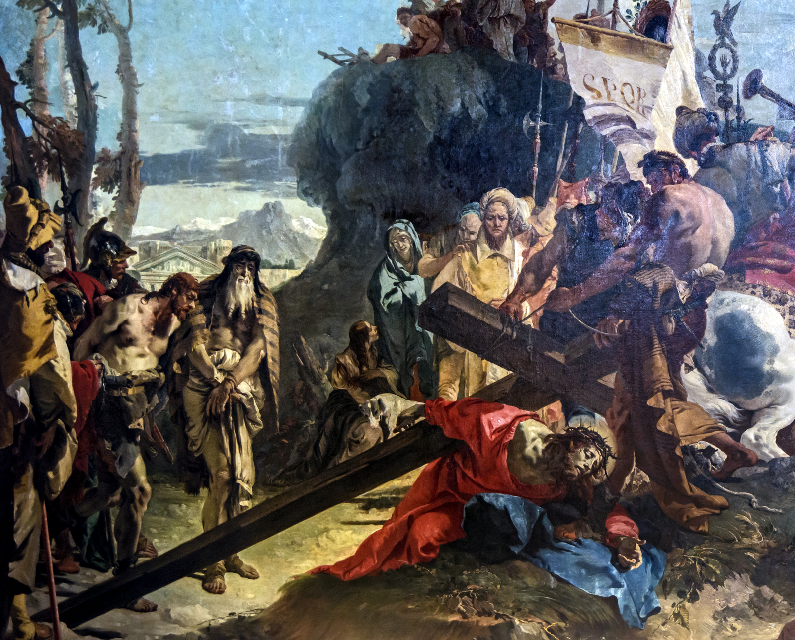 La montée au calvaire – Giambattista Tiepolo – 1555 La montée au calvaire - Giambattista Tiepolo