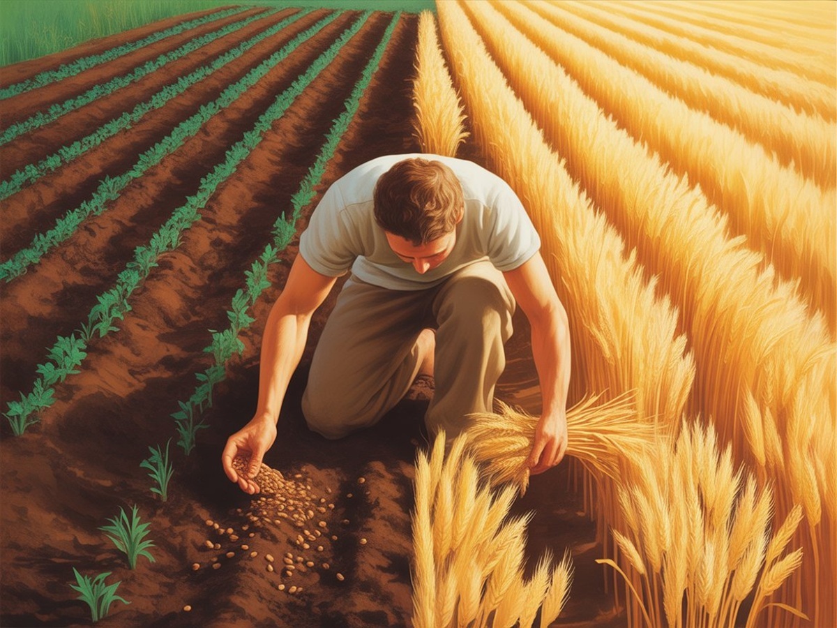 L'être humain récolte ce qu'il sème