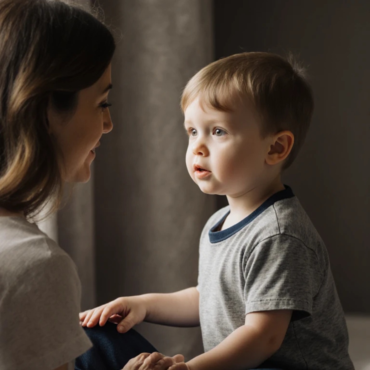 Un petit garçon dit à sa mère - Maman j'étais ton mari dans ma vie d'avant