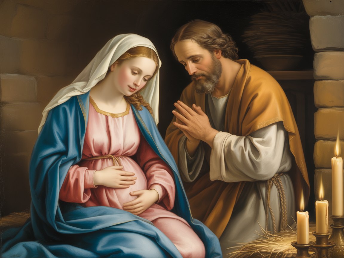 Joseph et Marie avant la Naissance de Jésus