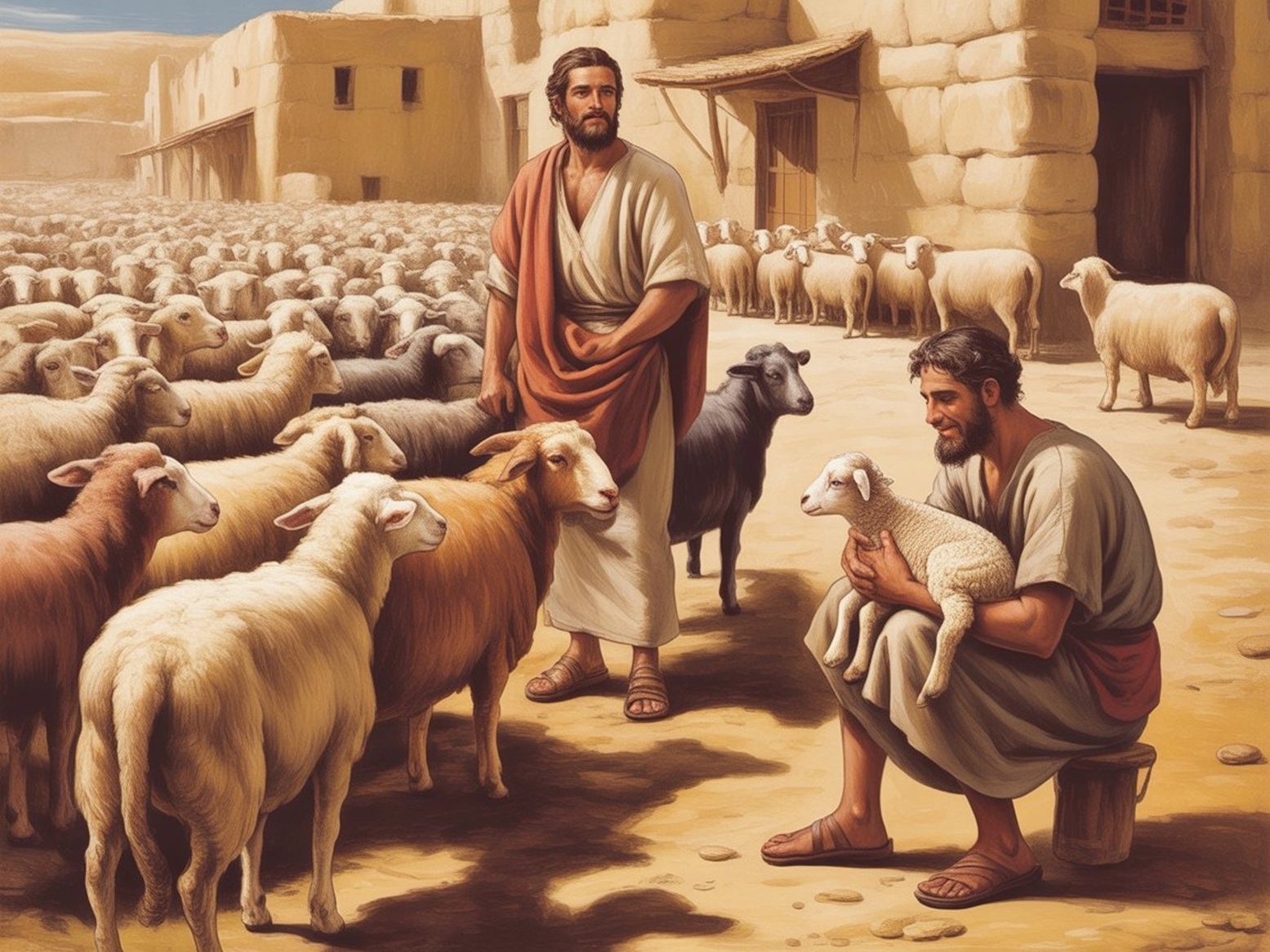 Parabole de la brebis 1A Parabole de la brebis