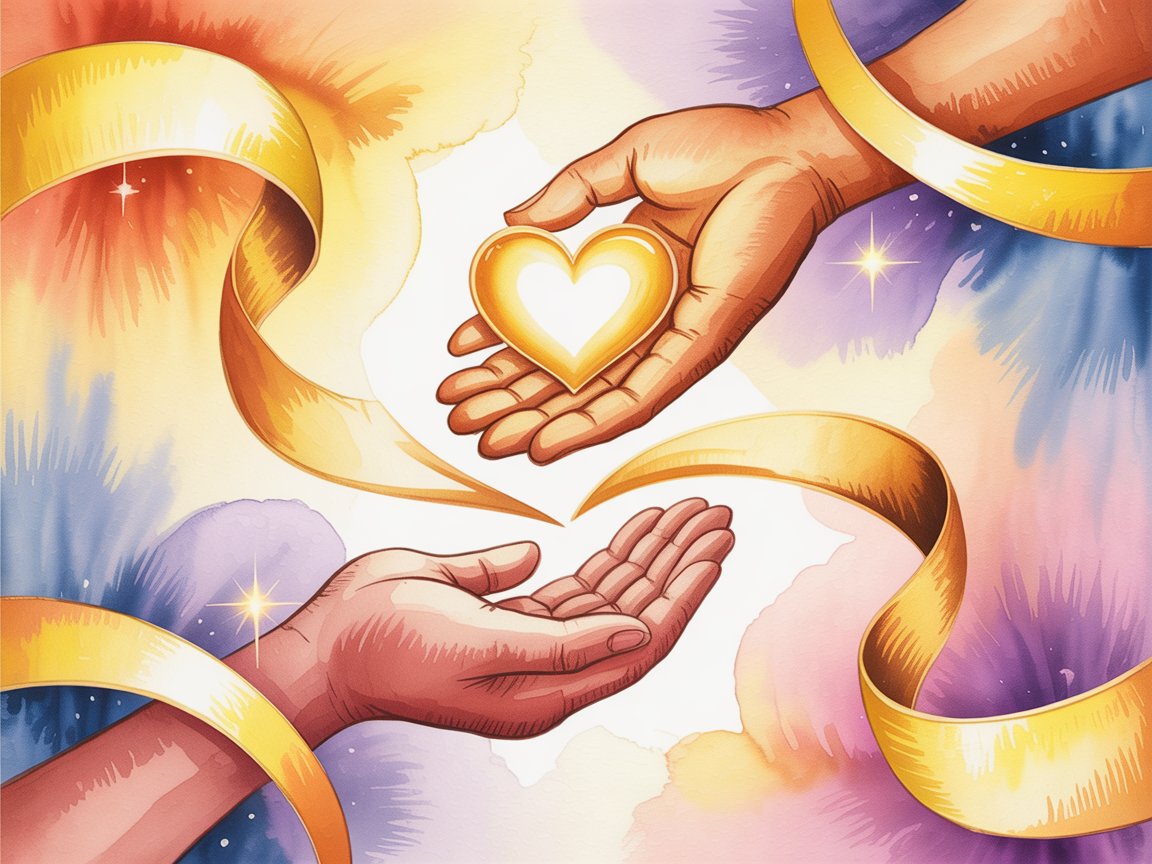 Il faut donner pour recevoir!