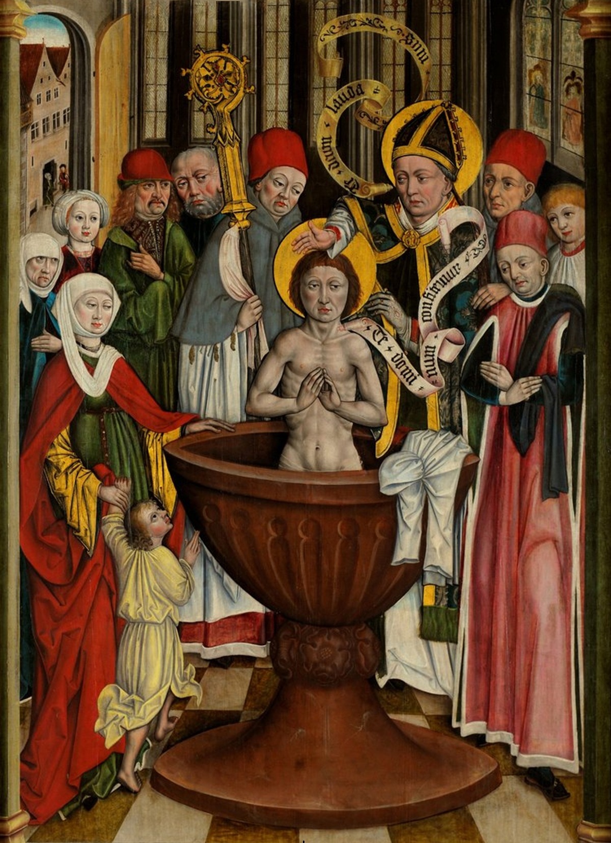 Augustin - Baptême d'Augustin