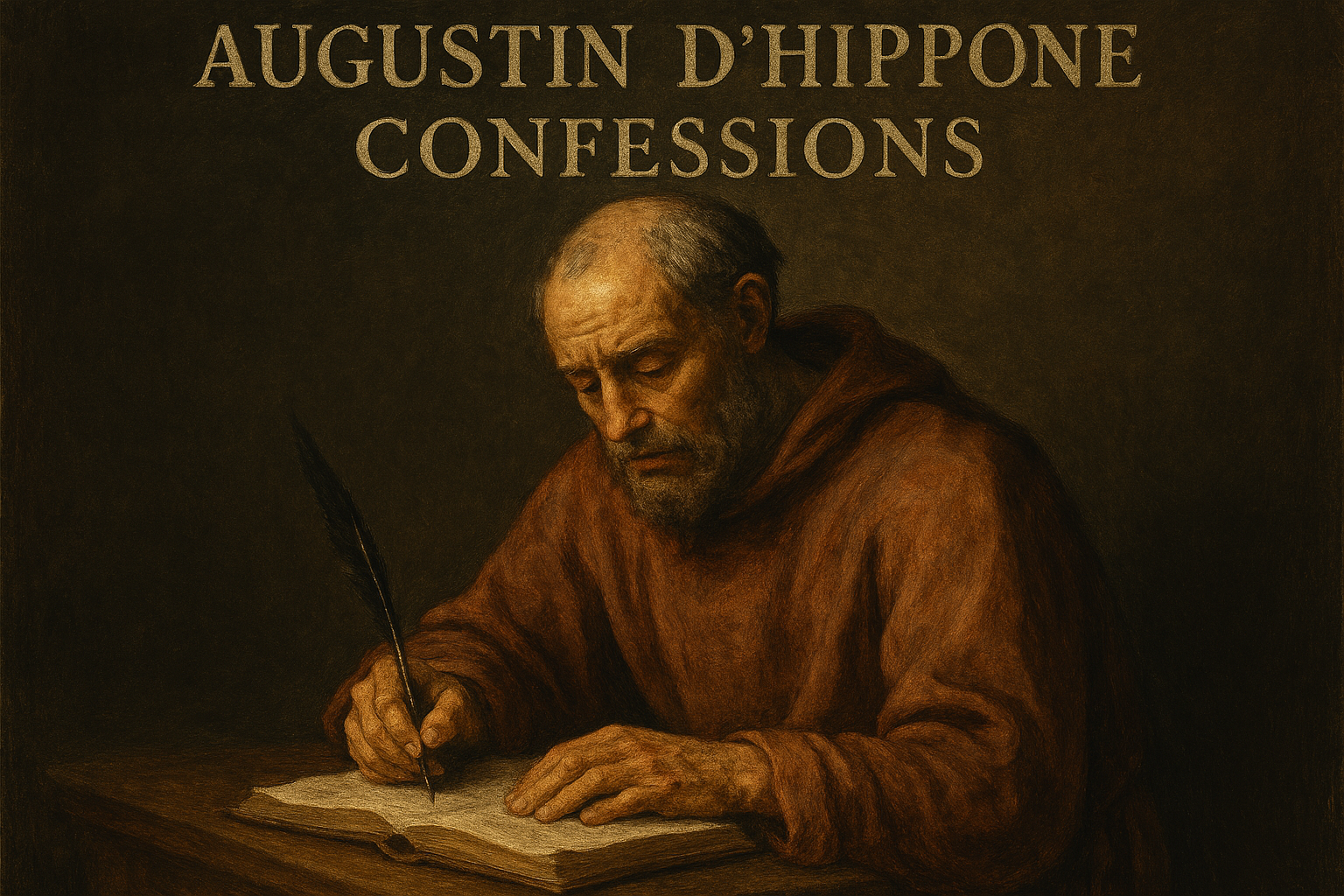 Augustin d'Hippone rédige ses Confessions