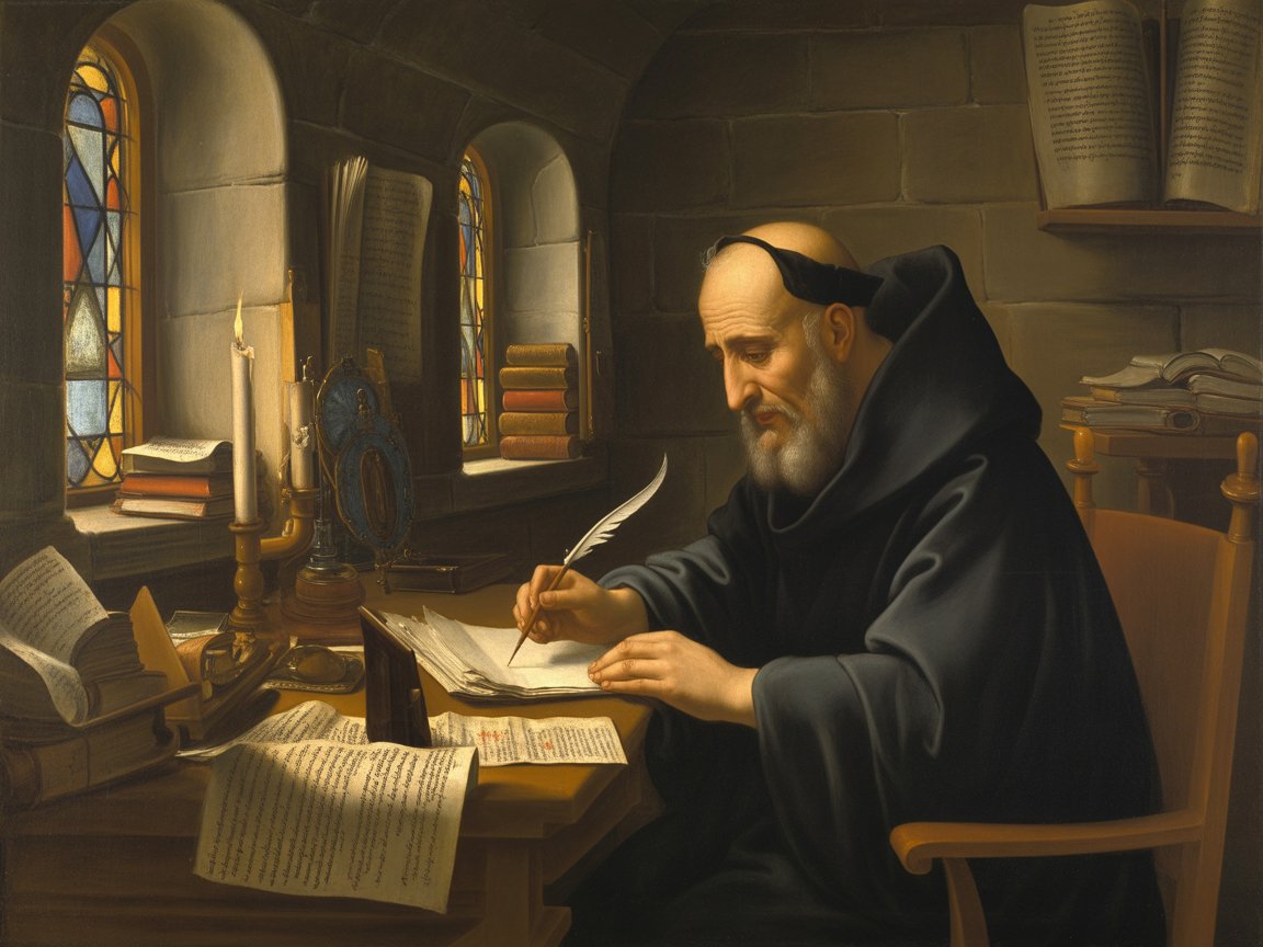 Augustin écrit ses Confessions