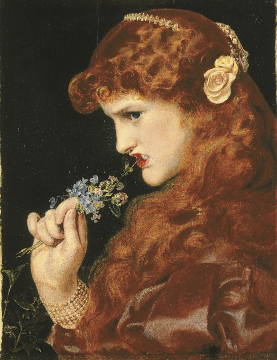 Jalousie - L'ombre de l'amour - Anthony Frederick Augustus Sandys - LovesShadow