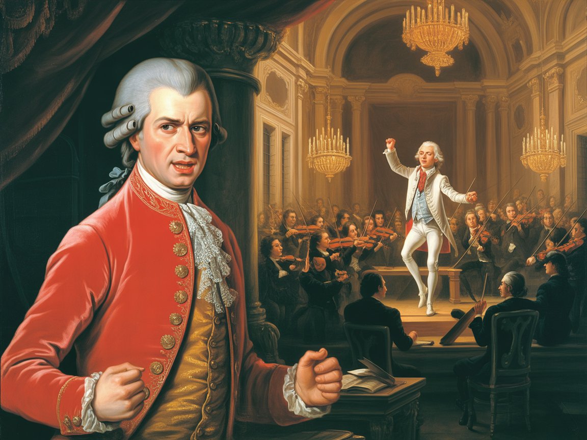 Jalousie professionnelle - Salieri jaloux de Mozart